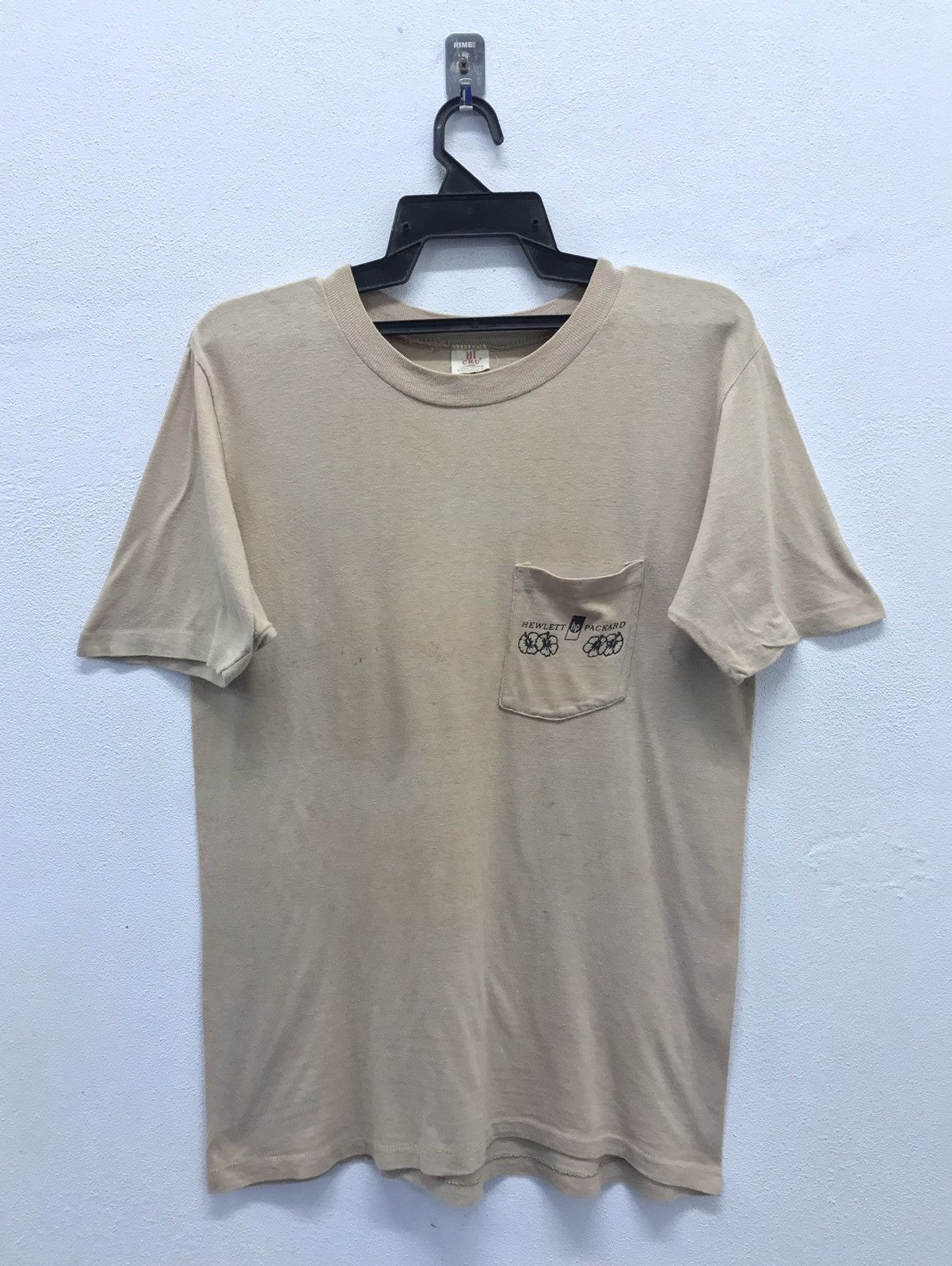 Vintage 80s Vintage HP Hewlett Packard Stedman Made In Usa Shirt Size US M / EU 48-50 / 2 - 1 Thumbnail