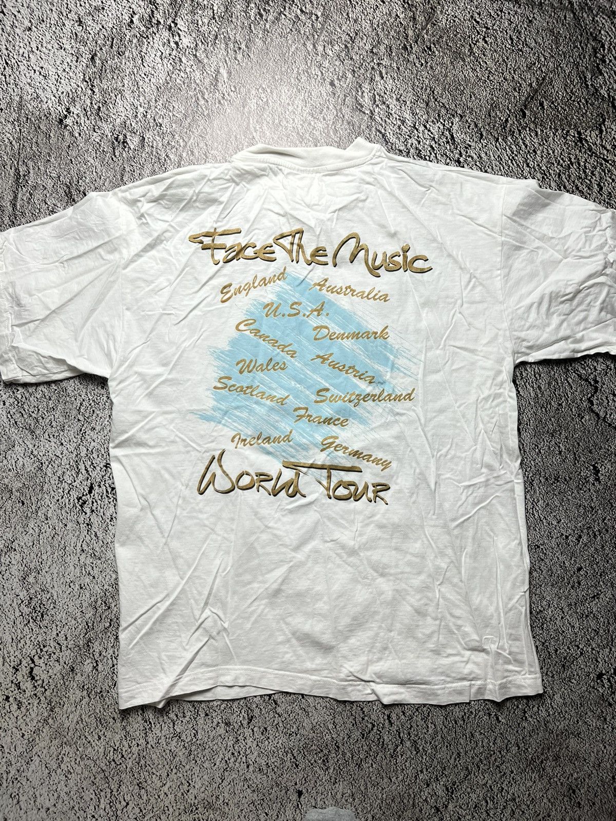 Other 1995 Torvill and Dean face the music world tour vintage tee Size US XL / EU 56 / 4 - 7 Thumbnail