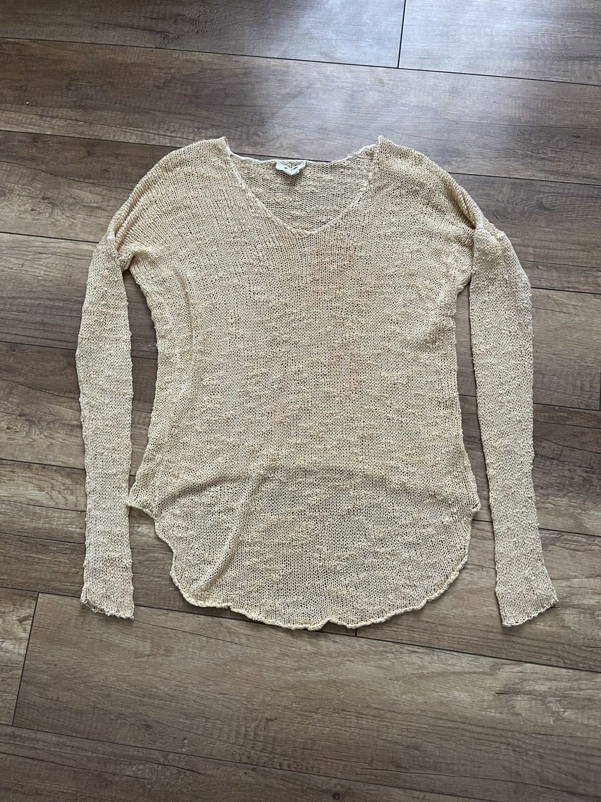 Helmut Lang Helmut Lang Silk Pullover Sweater Asymmetrical Size US S / EU 44-46 / 1 - 2 Thumbnail