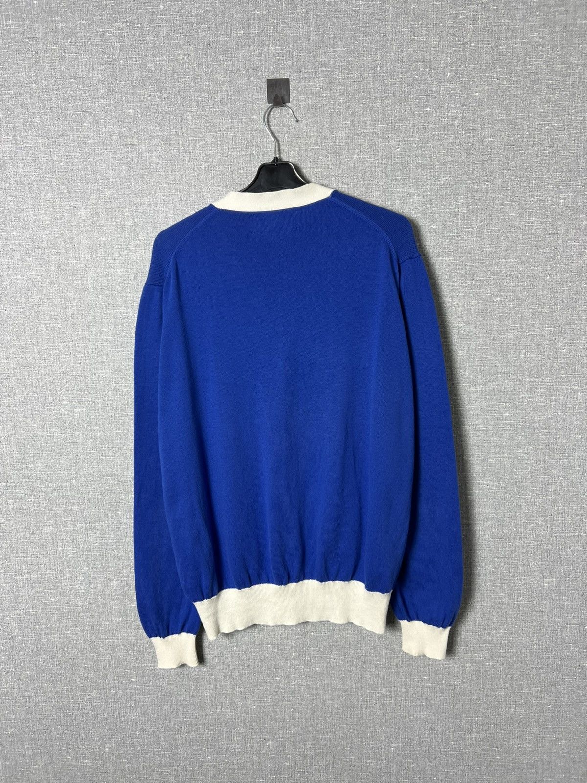 Maison Kitsune Maison Kitsune Button Cardigan Sweater Embroidered Fox Logo Size US L / EU 52-54 / 3 - 10 Thumbnail