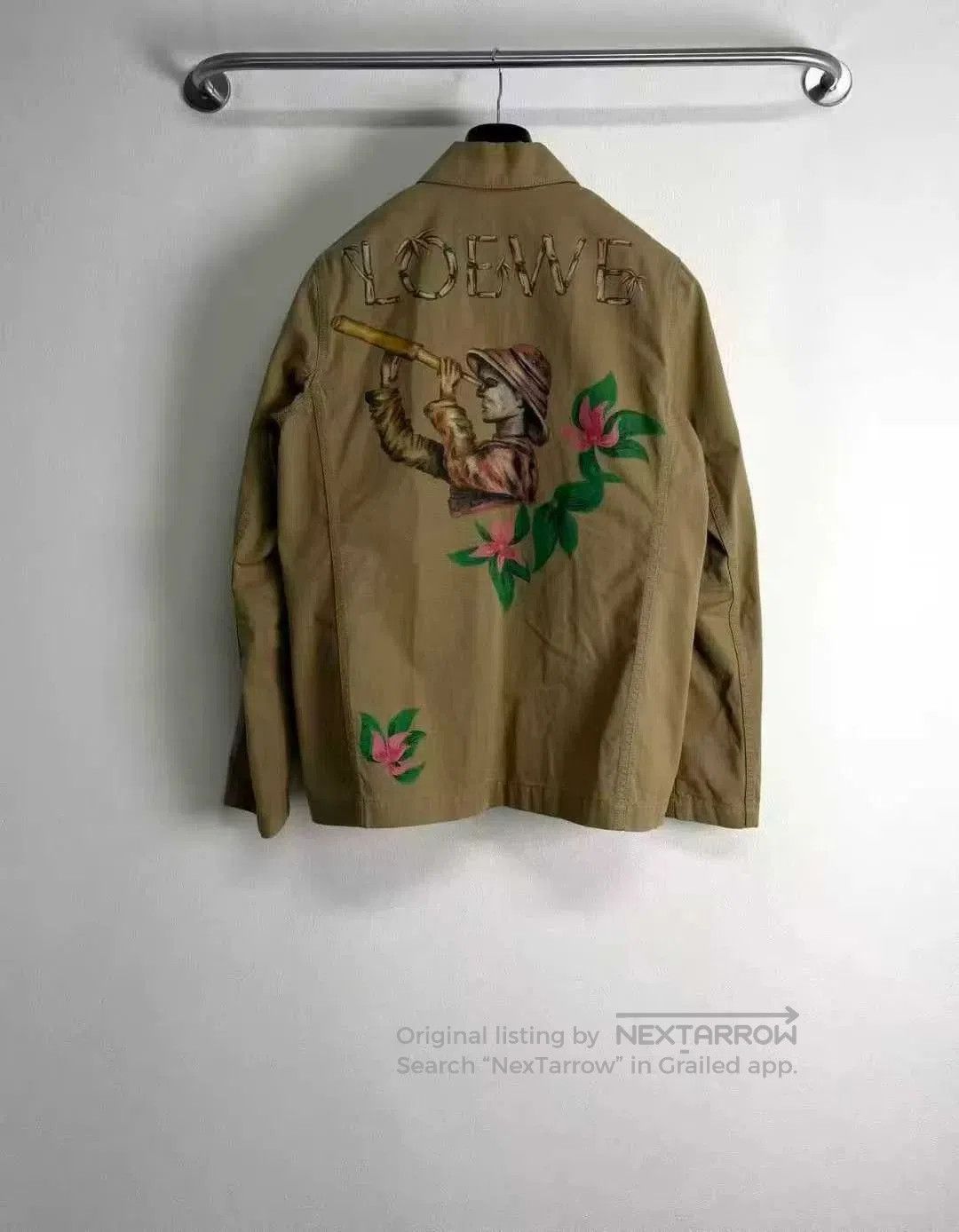 Loewe loewe khaki graffiti animal series jacket. Size US L / EU 52-54 / 3 - 2 Thumbnail