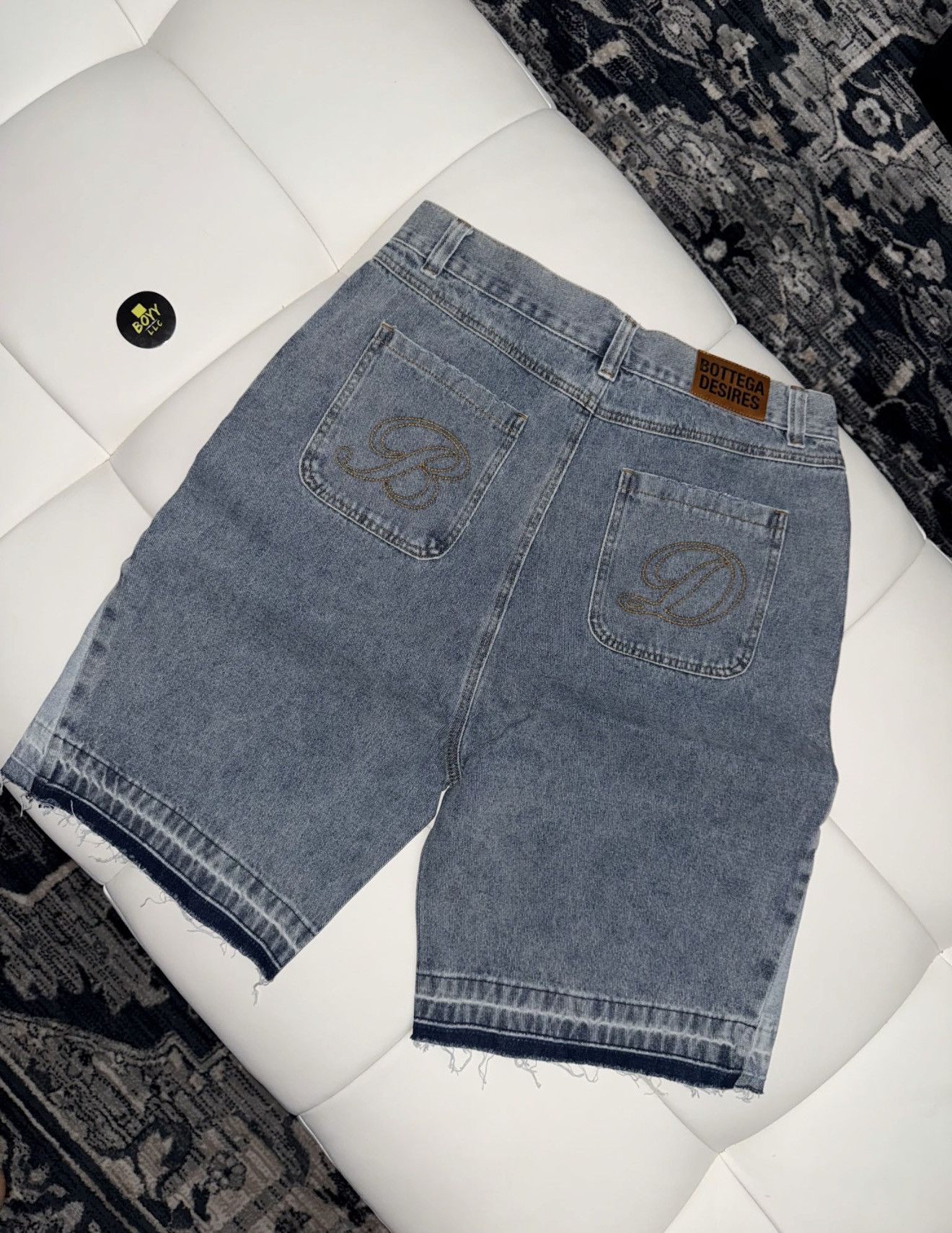 Bottega Desires Denim logo shorts Size US 36 / EU 52 - 2 Thumbnail