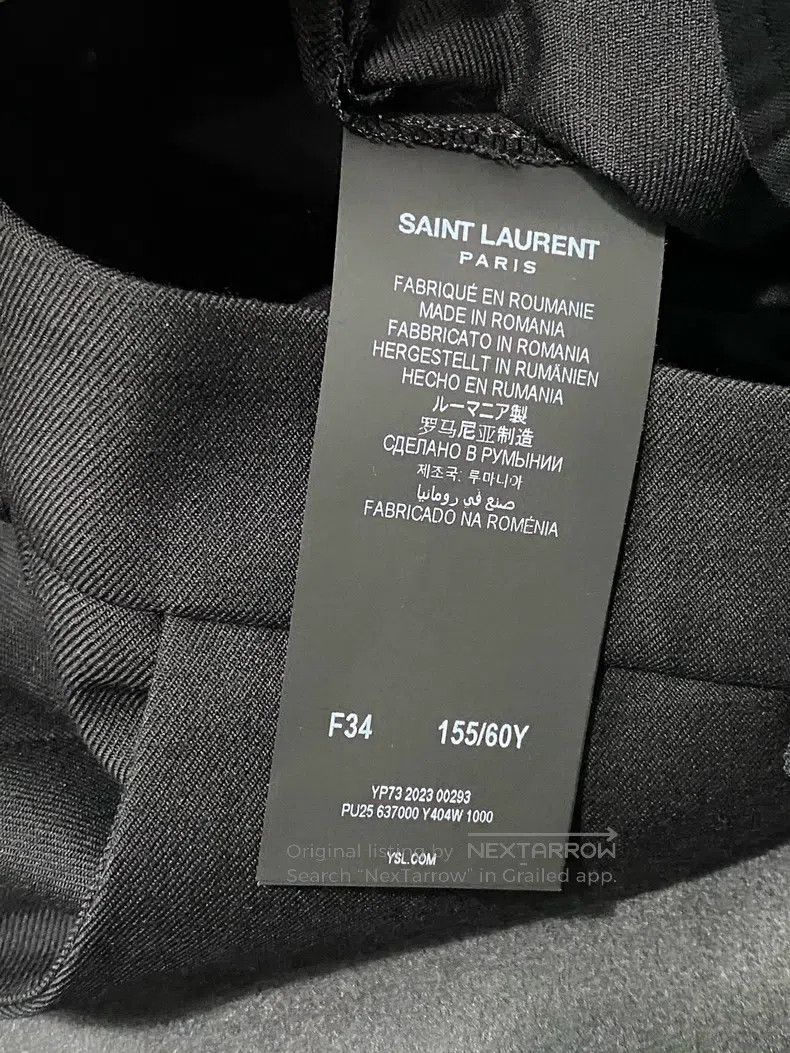 Saint Laurent Paris slp trouser Size US 34 / EU 50 - 6 Thumbnail