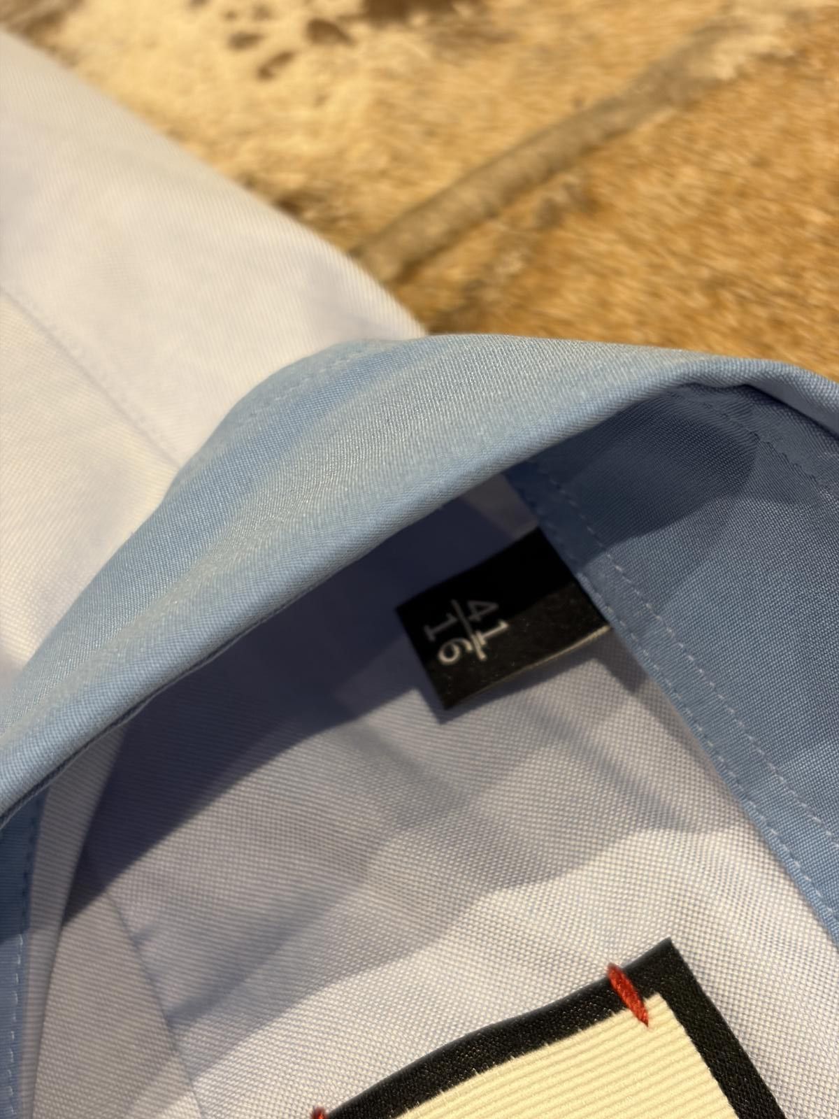 Gucci Gucci Contrast-Collar Cotton Shirt Size US M / EU 48-50 / 2 - 3 Thumbnail