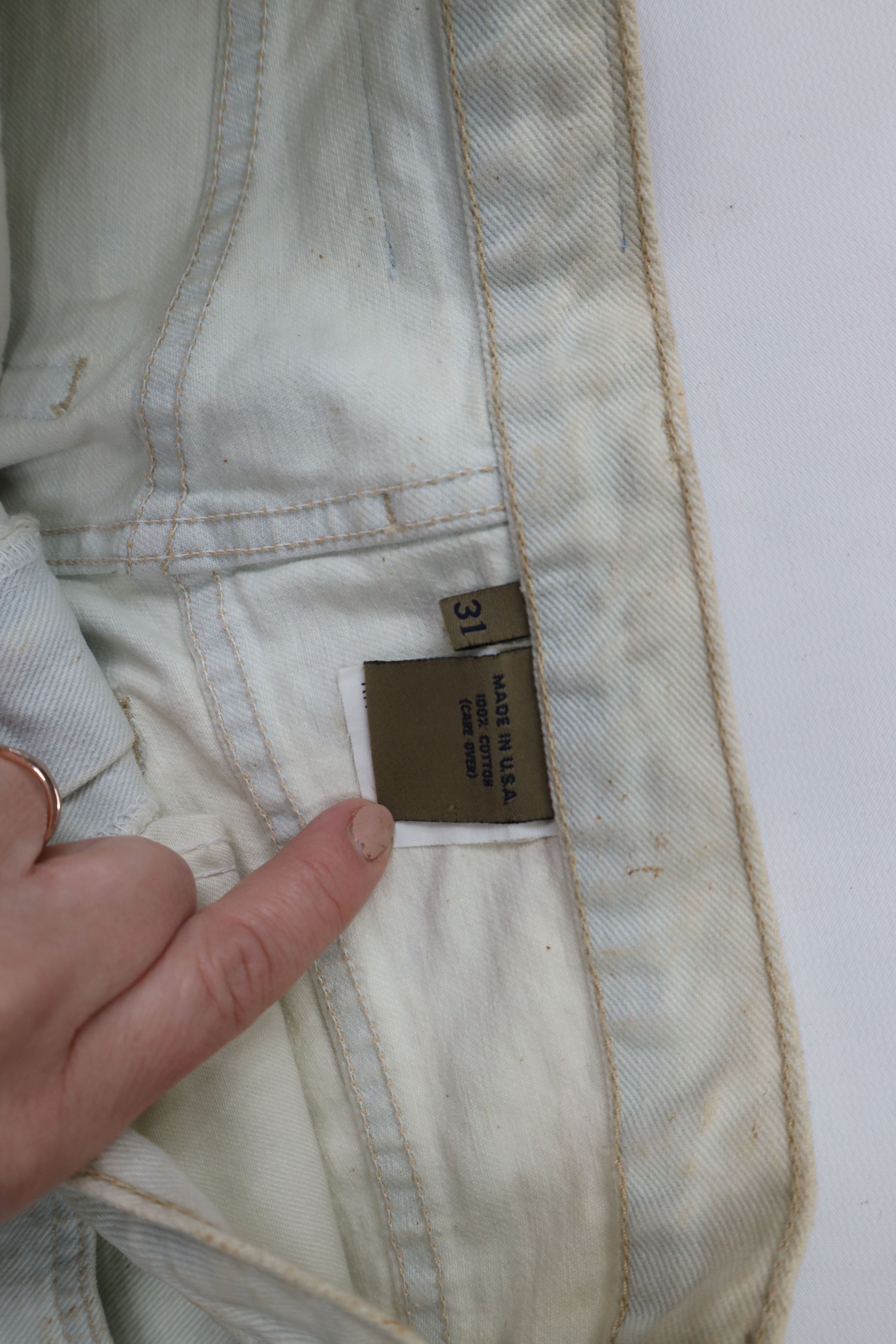 Calvin Klein × Vintage Deadstock Vintage 90s Calvin Klein Relaxed Fit Jeans USA Size US 30 / EU 46 - 7 Thumbnail