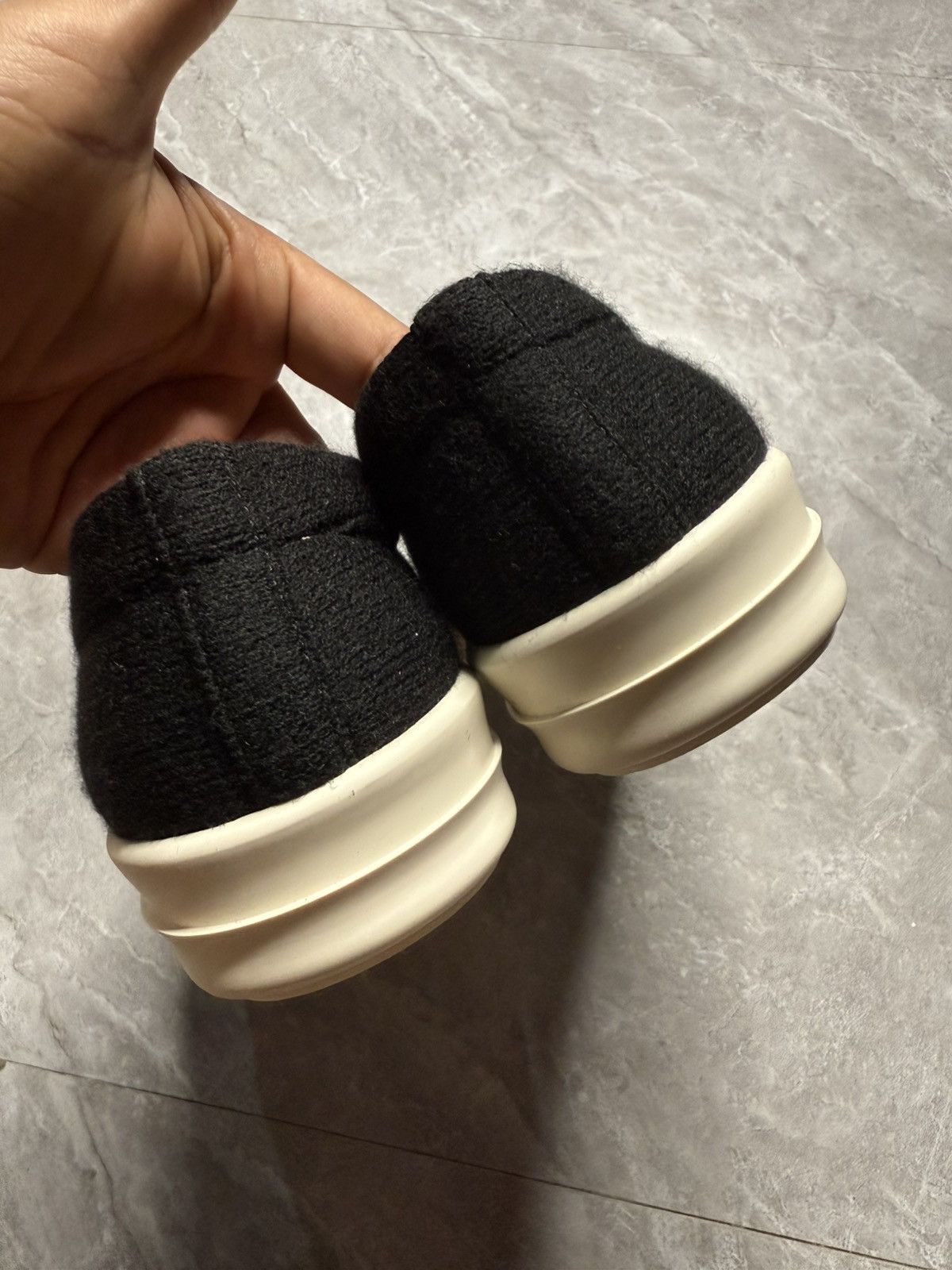 Rick Owens Drkshdw Rick Owens Cloth Ramones Slip Ons Size US 9 / EU 42 - 3 Thumbnail