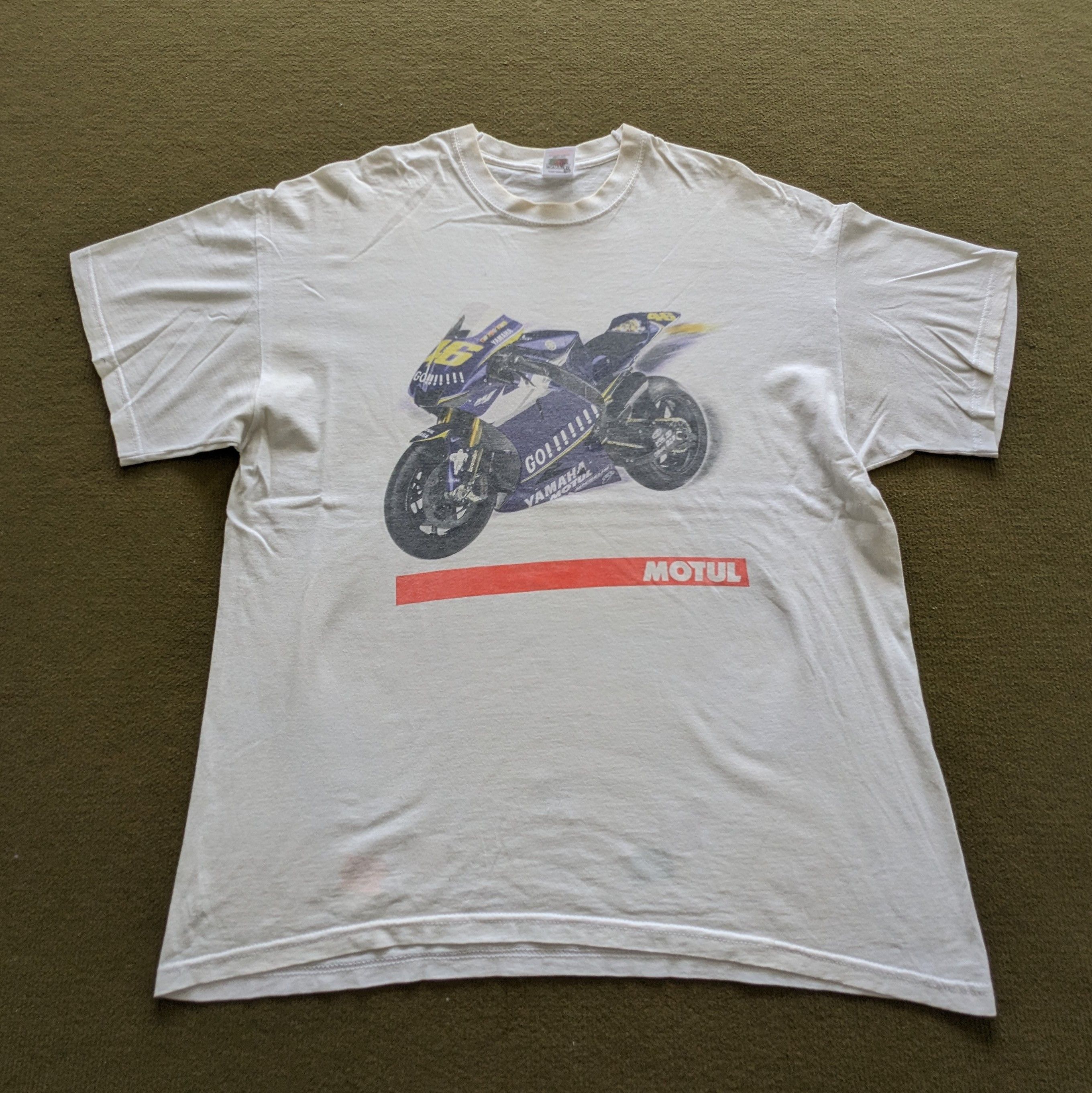 Vintage YAMAHA MOTUL Motorsports Racing T-shirt