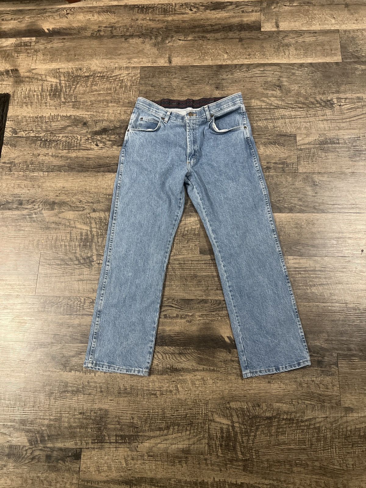 Wrangler Wrangler Blue Jeans Size US 34 / EU 50 - 1 Thumbnail