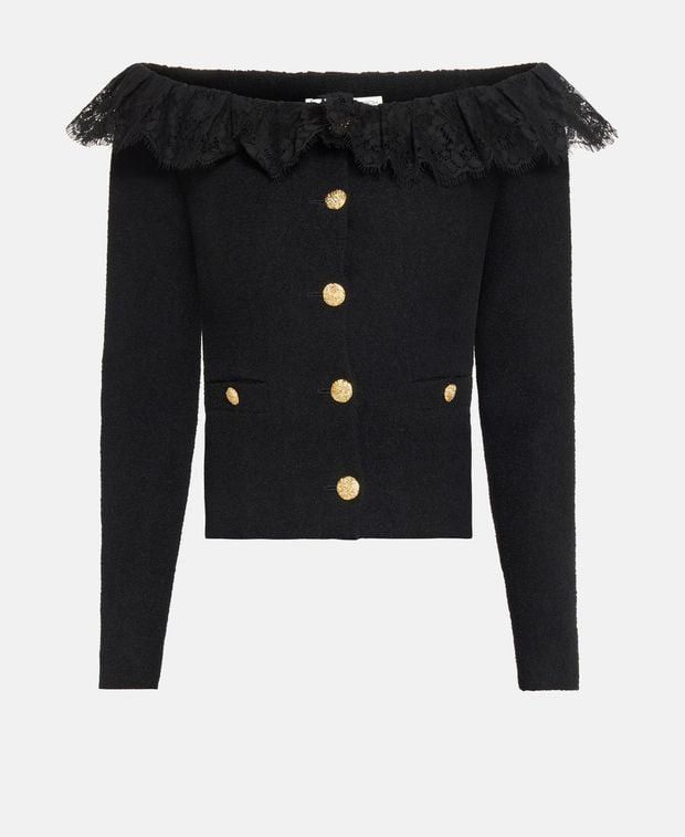 Alessandra Rich Wool jacket Size S / US 4 / IT 40 - 1 Thumbnail