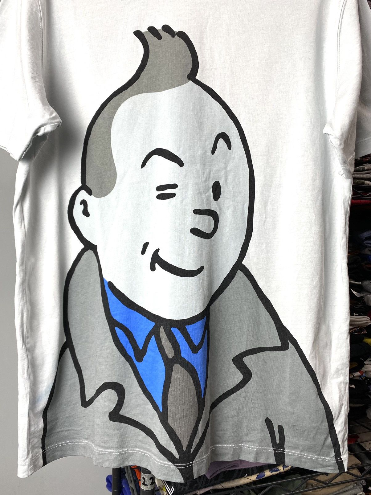 Vintage Vintage 2000’s Tin Tin T Shirt Cartoon Comics Size US S / EU 44-46 / 1 - 2 Thumbnail