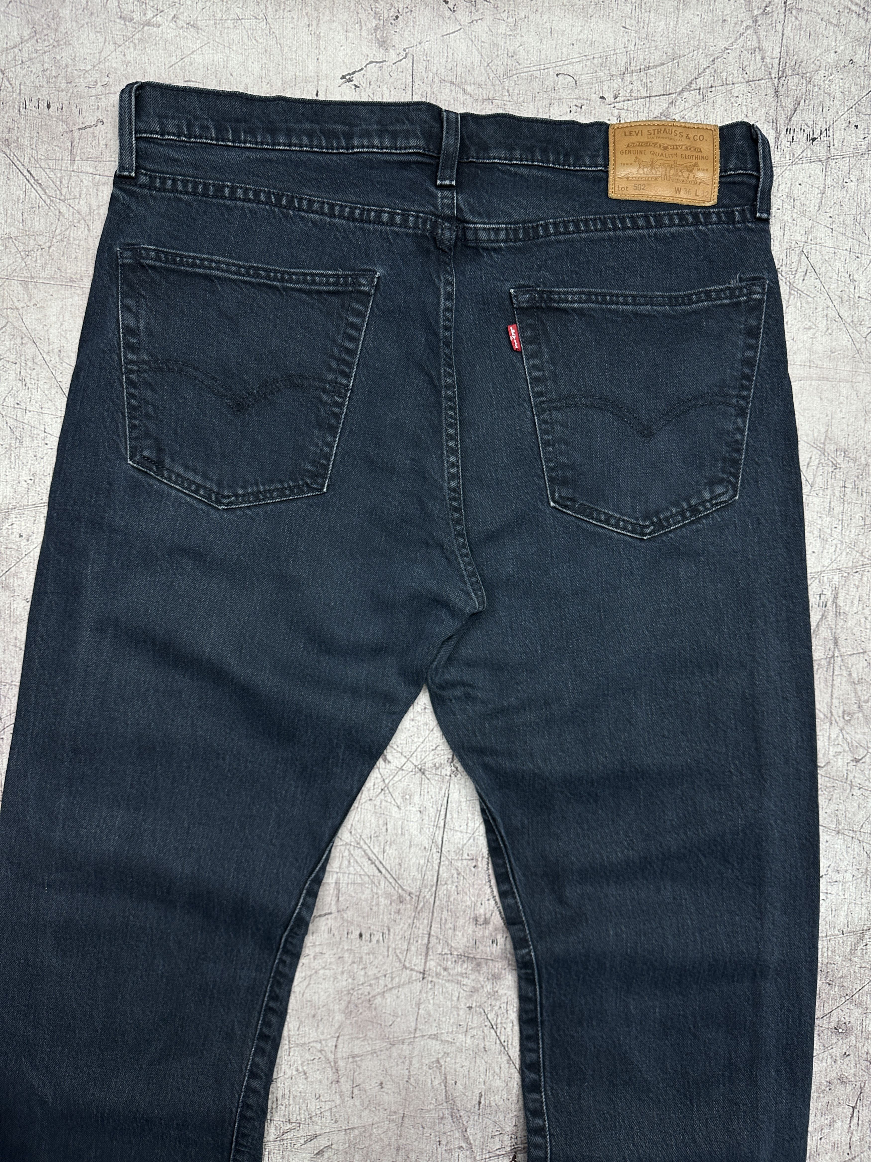 Levi's Levi's 502 Mens Premium Denim Pants Big E Jeans Size 36 x 32 Size US 36 / EU 52 - 2 Thumbnail