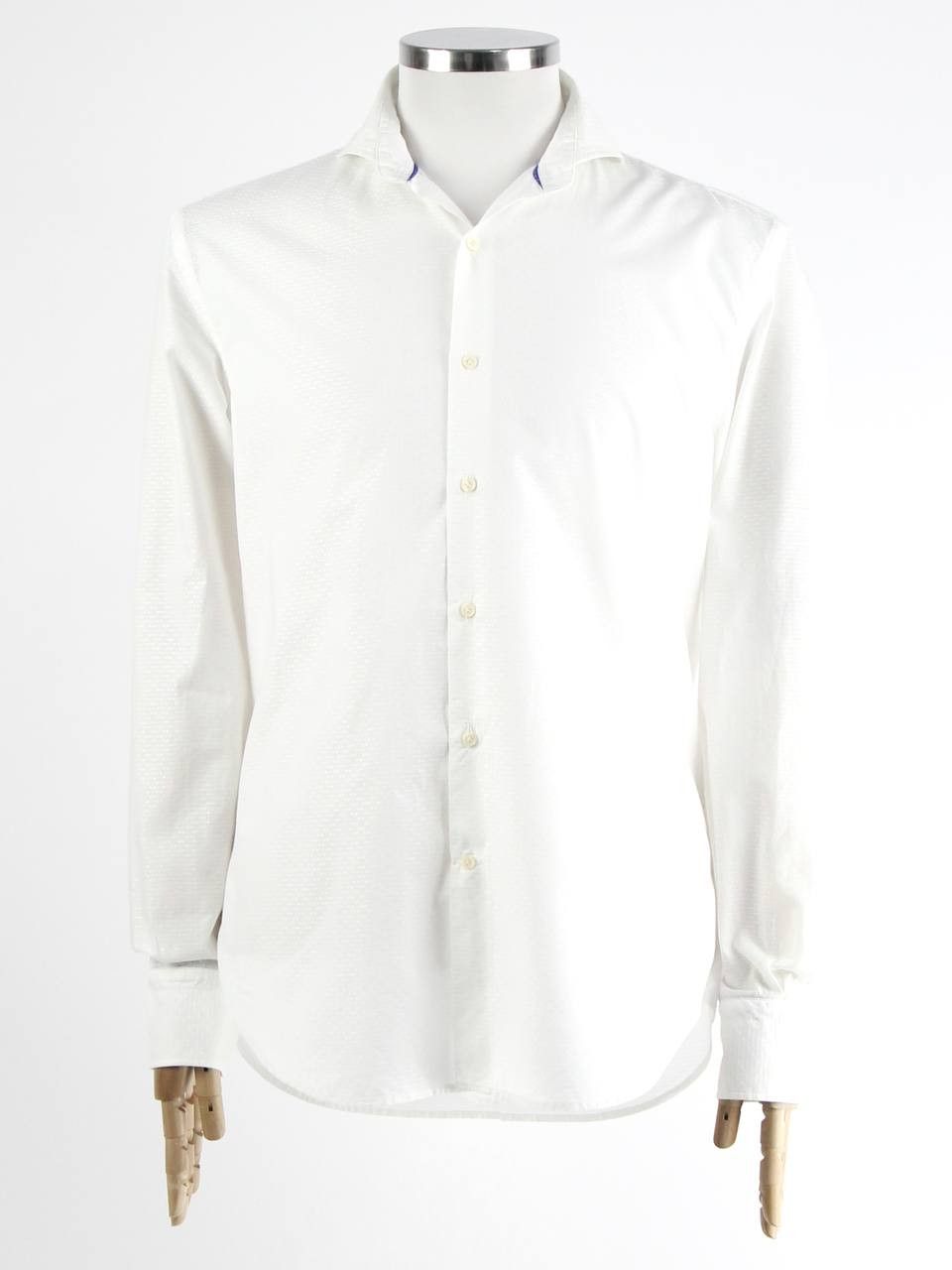 Boggi BOGGI MILANO White cotton shirt Size US L / EU 52-54 / 3 - 1 Thumbnail