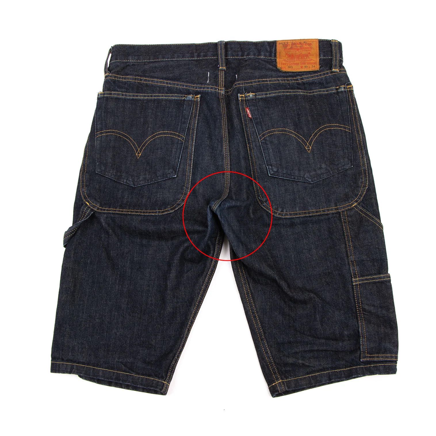Junya Watanabe Indigo Denim Half Shorts Size XS in Good Condition Size US 26 / EU 42 - 12 Thumbnail