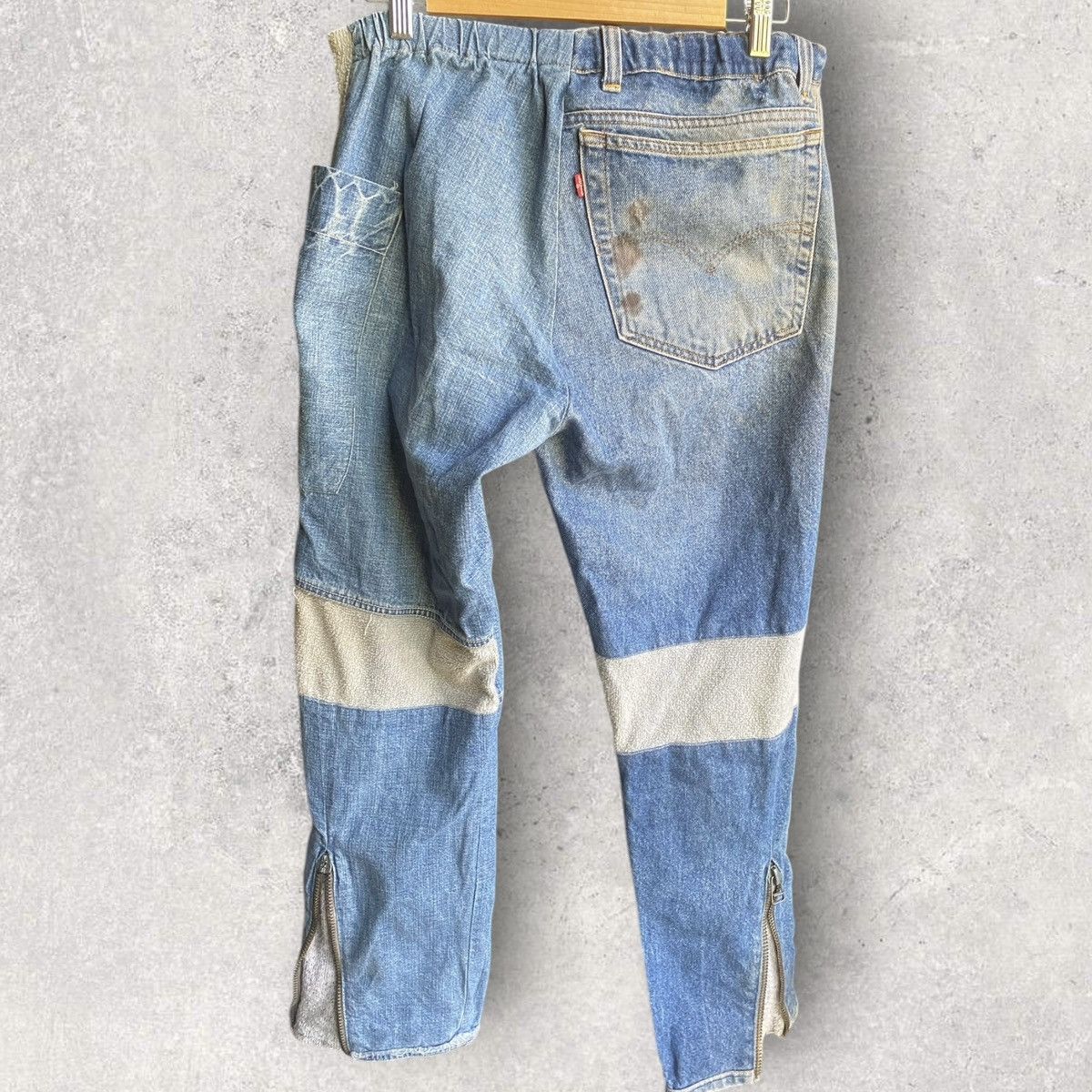 Greg Lauren Greg Lauren Vintage Levi’s Deconstruction Jeans Size US 32 / EU 48 - 6 Thumbnail