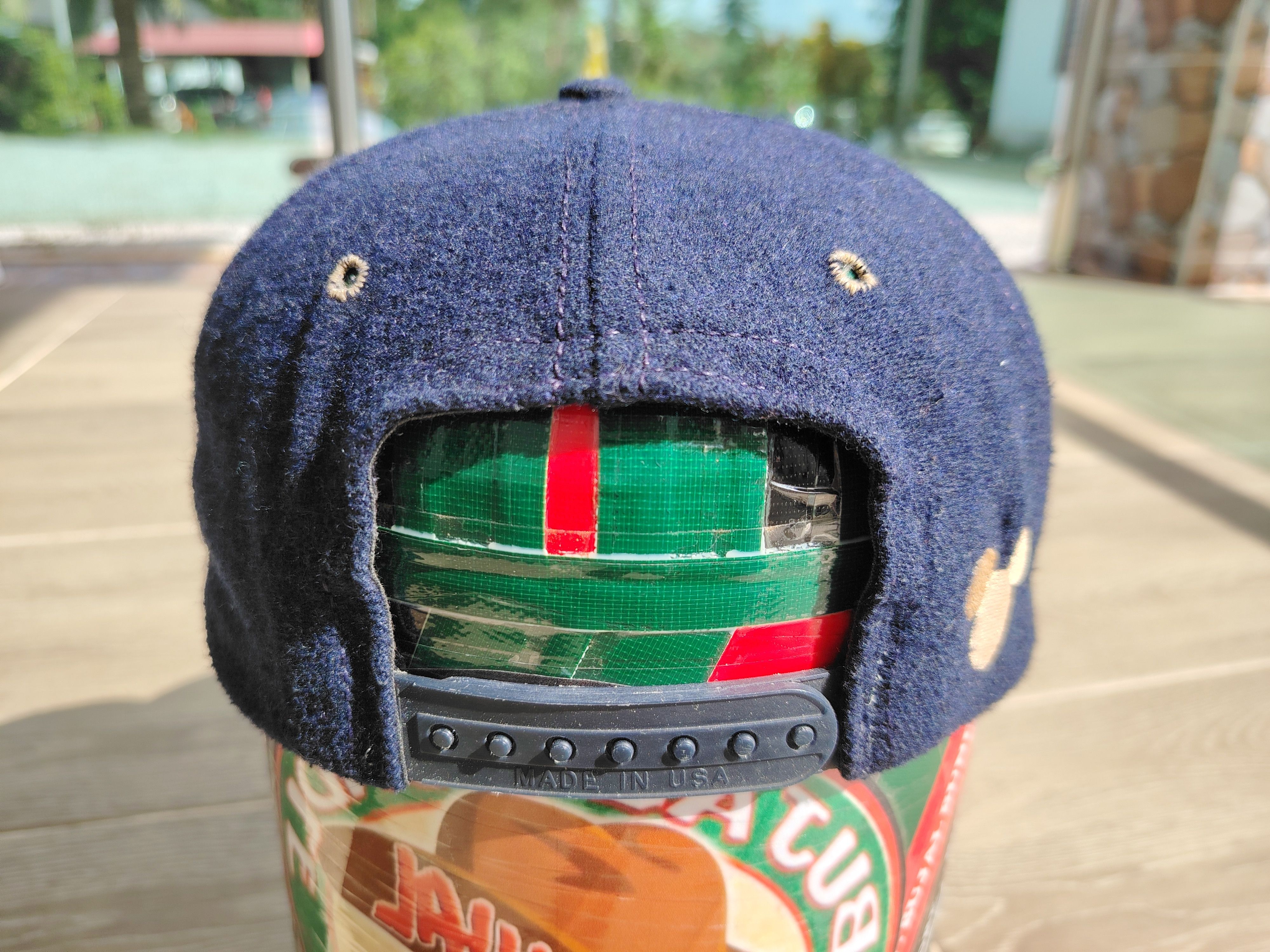 Disney × Mickey Mouse × Vintage Vintage Mickey Mouse Suede Brim USA SnapBack Hat Size ONE SIZE - 5 Thumbnail
