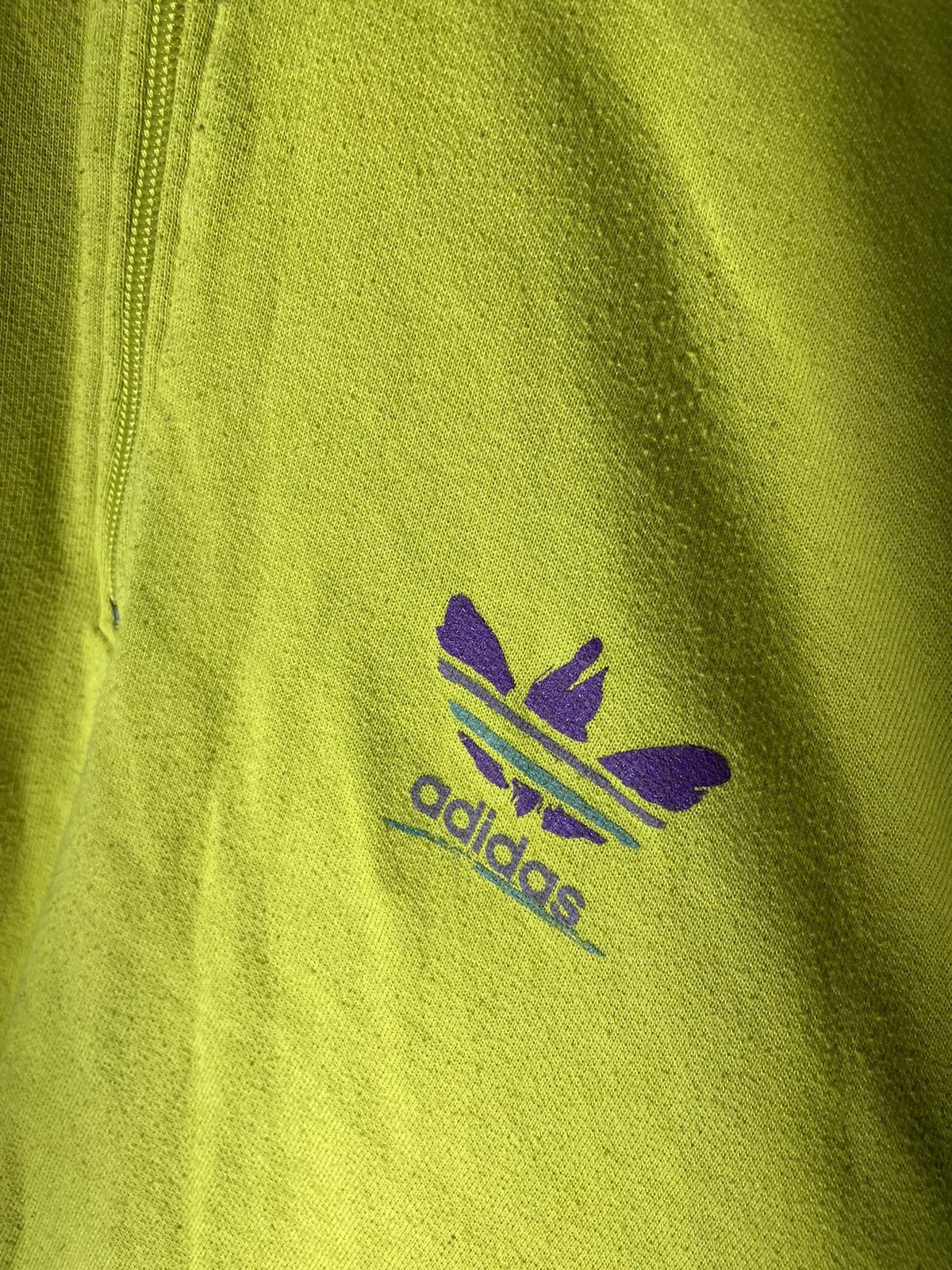 Adidas × Vintage Adidas 1/4 zip sweatshirt vintage streetwear 90s Size US S / EU 44-46 / 1 - 3 Thumbnail