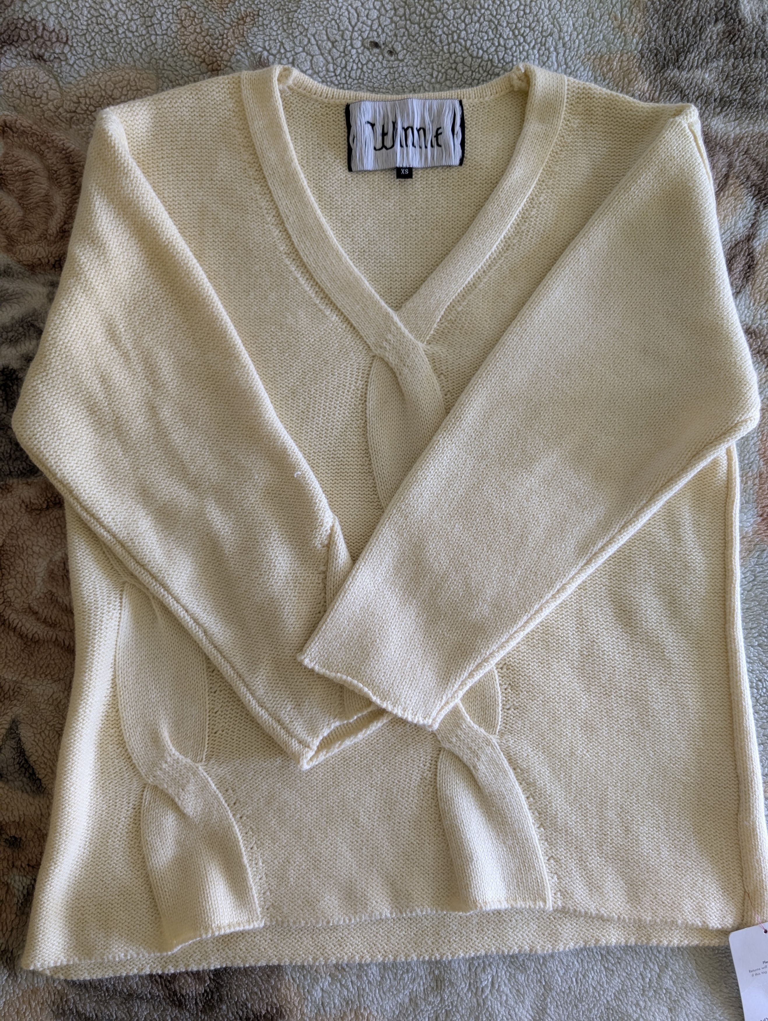 WINNIE V neck sweater Size US XS / EU 42 / 0 - 1 Thumbnail