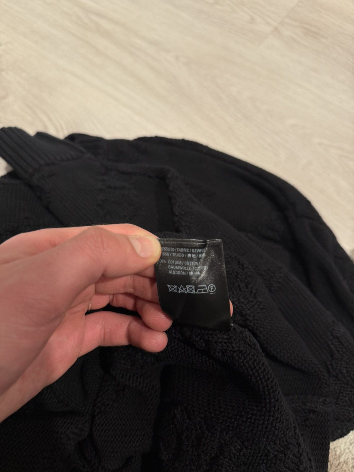 Balenciaga f/w 2021 monogram logo knit sweater!! Size US M / EU 48-50 / 2 - 9 Thumbnail