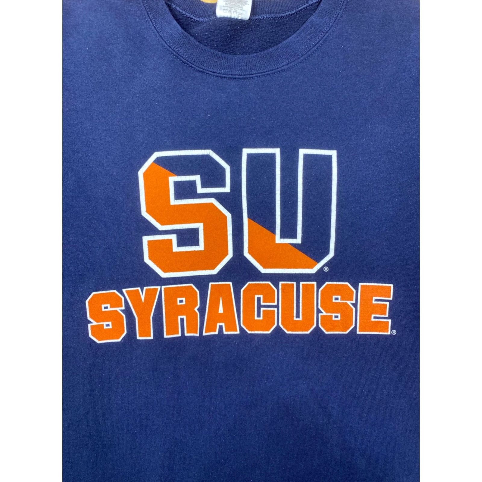 Ben Sherman VINTAGE Syracuse University Orangemen Sweatshirt S Blue Pullover Crewneck Men Sweatshirt Pullover Graphic Print University 90s? Size US S / EU 44-46 / 1 - 2 Thumbnail