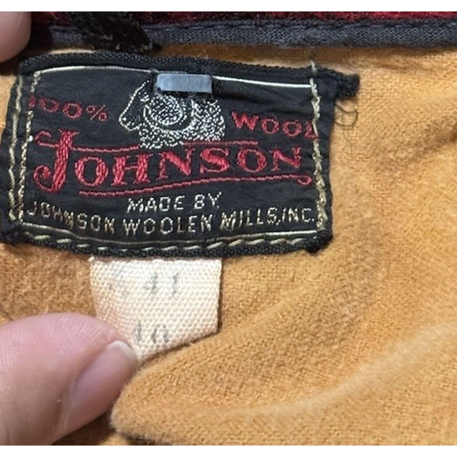 Other 1970s Johnson Woolen Mills Plaid Hunting Coat A 41 40 Size US M / EU 48-50 / 2 - 23 Thumbnail