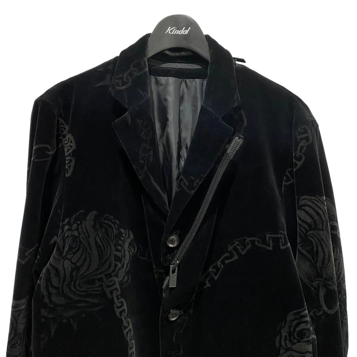 ジャケット・アウター Yohji Yamamoto Black Scandal JACKET BLACK Scandal Yohji Yamamoto 19AW zip design jacket