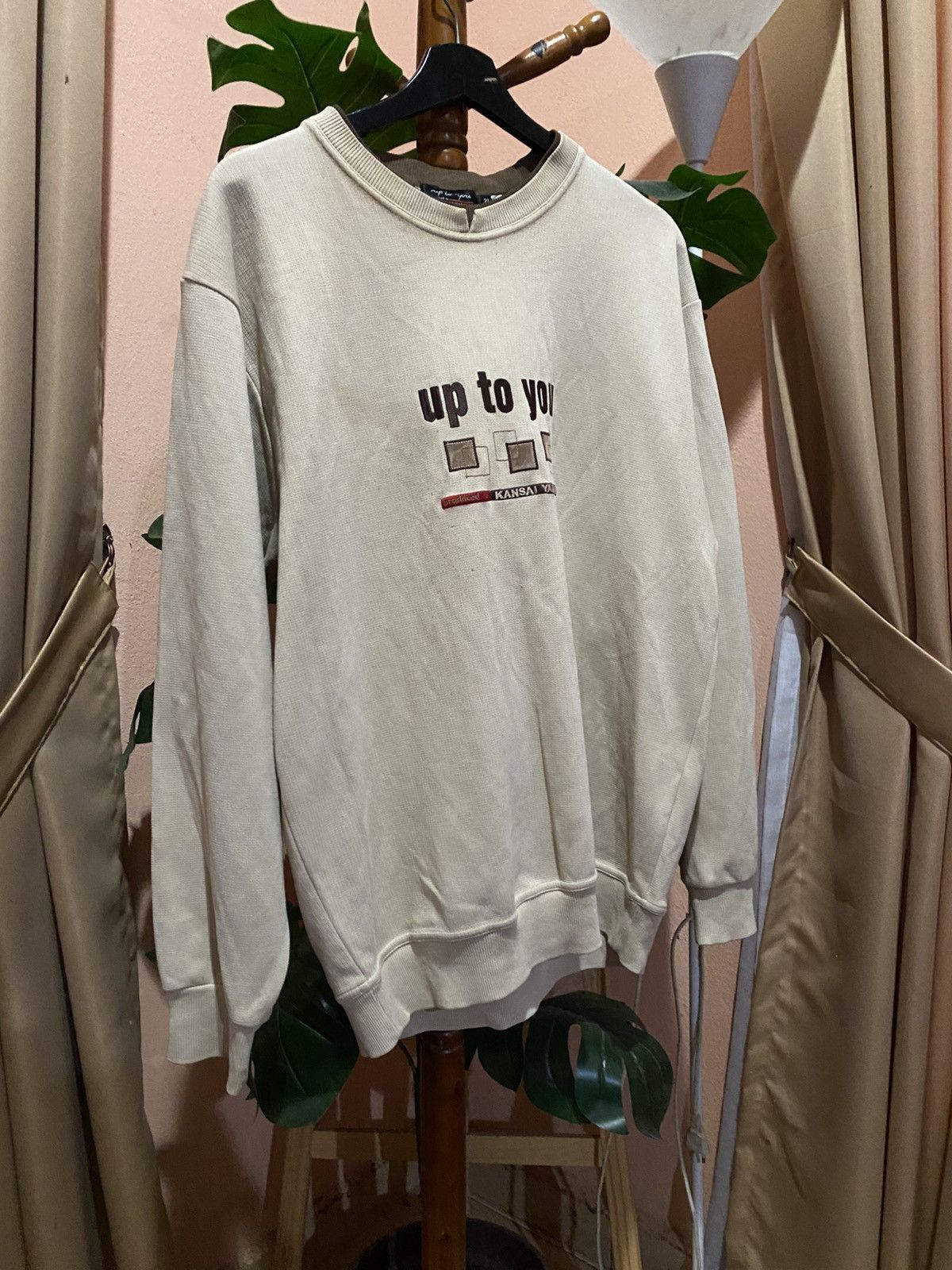 Kansai Yamamoto Vintage Kansai Yamamoto “Up To You” Sweatshirt | 90s Japan Size US XL / EU 56 / 4 - 5 Thumbnail
