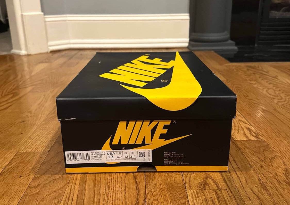 Jordan Brand Air Jordan 1 Retro High OG “Pollen” Size US 13 / EU 46 - 5 Thumbnail