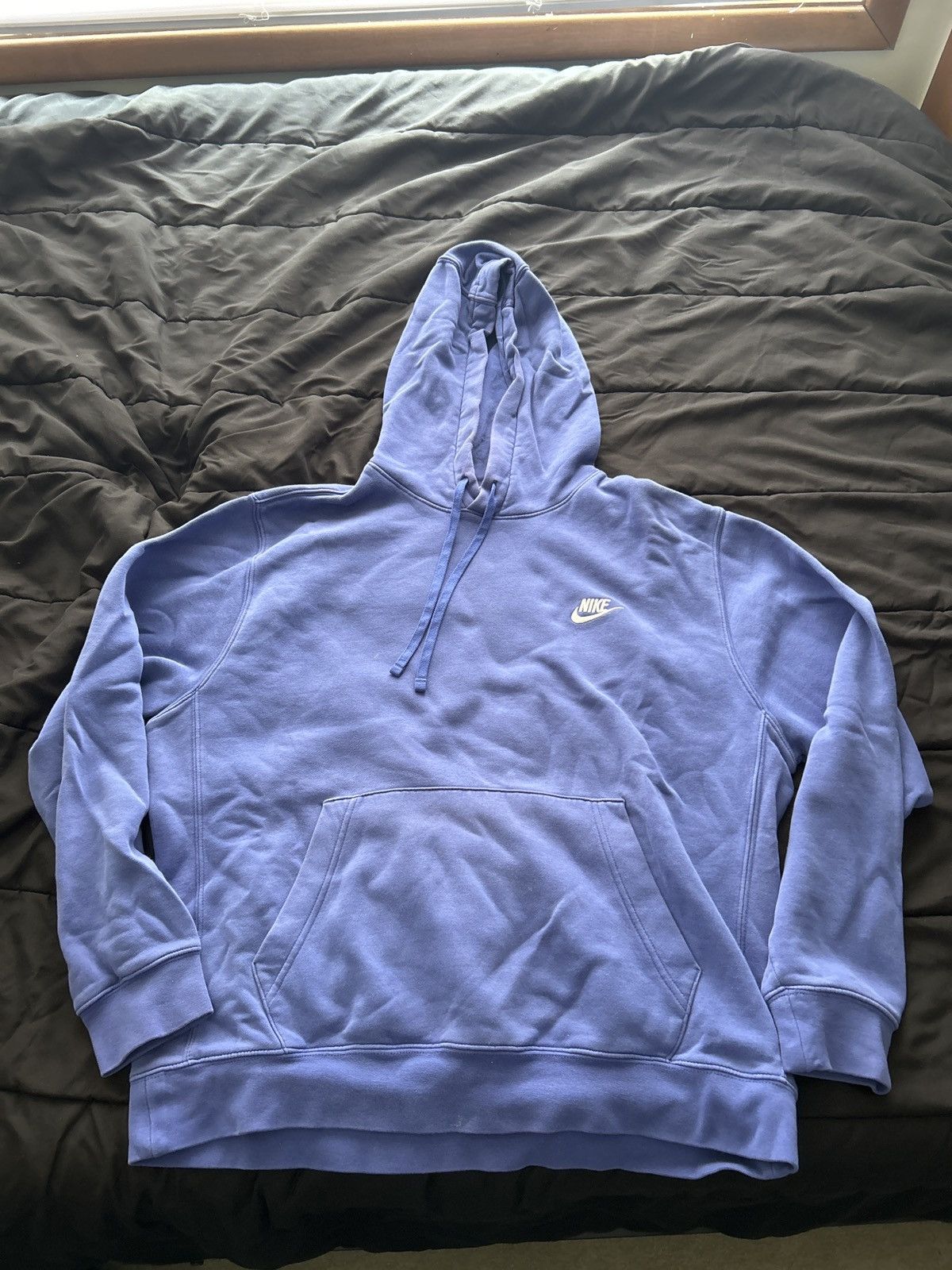 Nike Blue Nike Hoodie Size US L / EU 52-54 / 3 - 1 Thumbnail