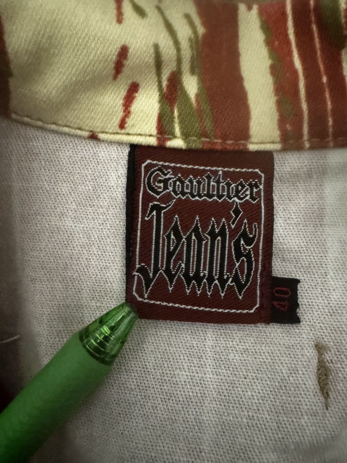 Jean Paul Gaultier Jean Paul Gaultier AW98 Blood Jacket Size US XXS / EU 40 - 2 Thumbnail