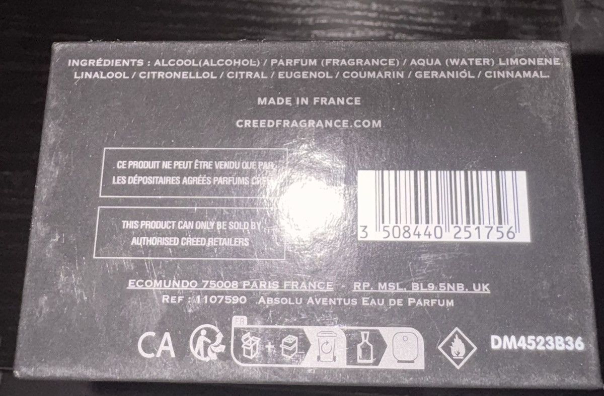 Creed Crred aboslu aventgus Size 46 - 2 Thumbnail