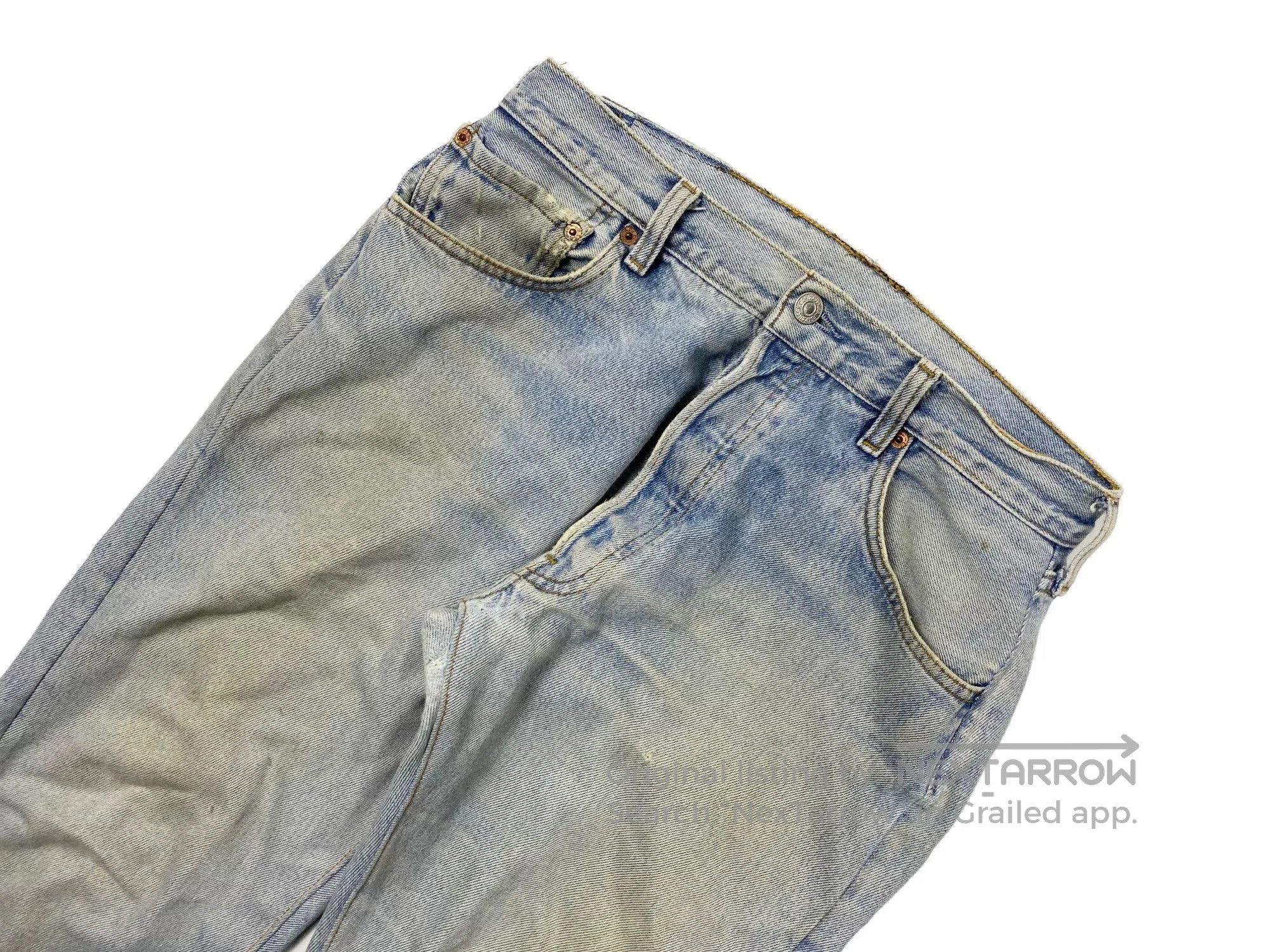 Gallery Dept. Gallery Dept. 5001 Washed Blue Jeans. Size US 30 / EU 46 - 3 Thumbnail