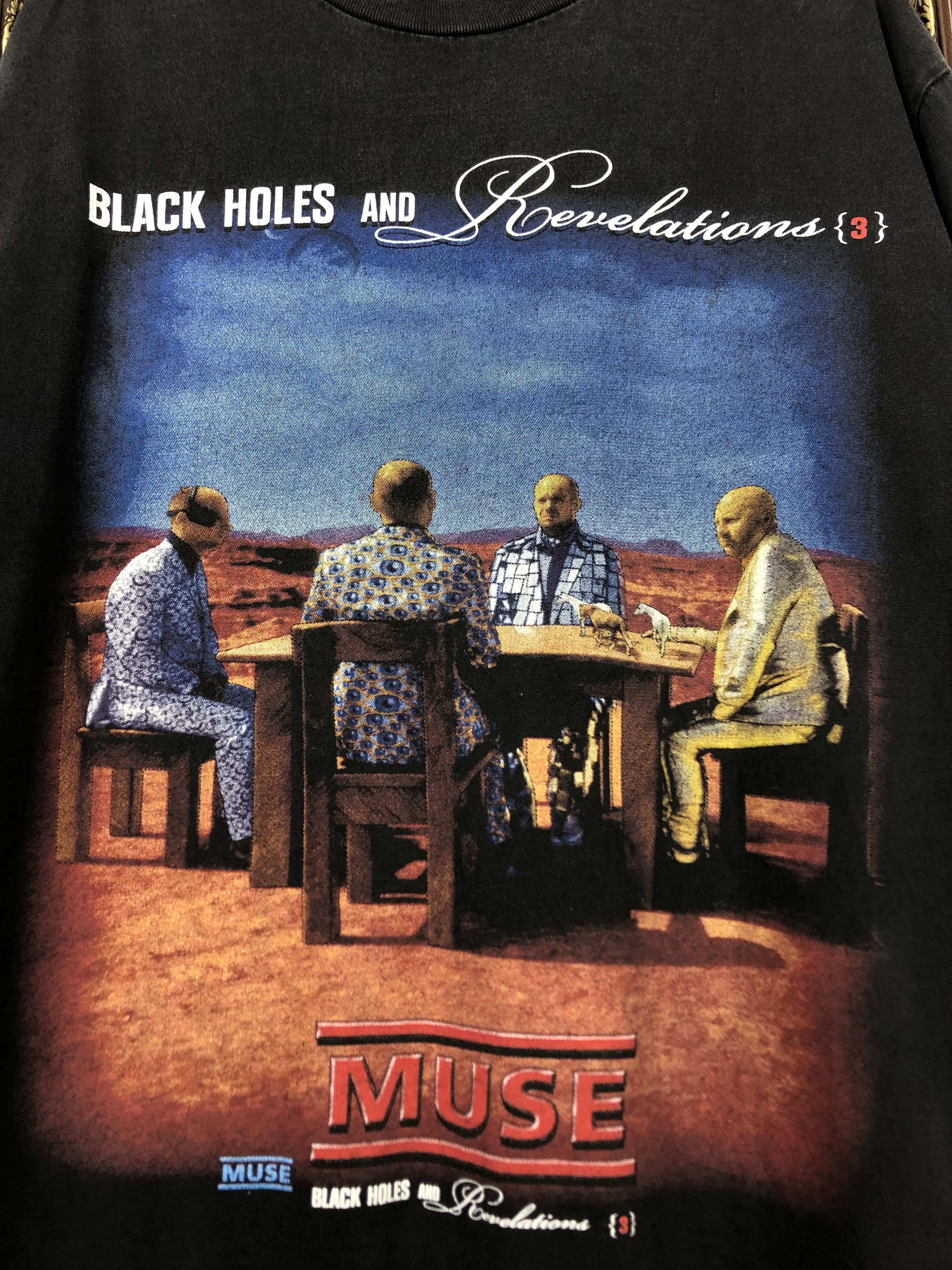 Band Tees Vintage Muse Shirt Black Hole And Revelations Tour Band Tee Size US L / EU 52-54 / 3 - 3 Thumbnail