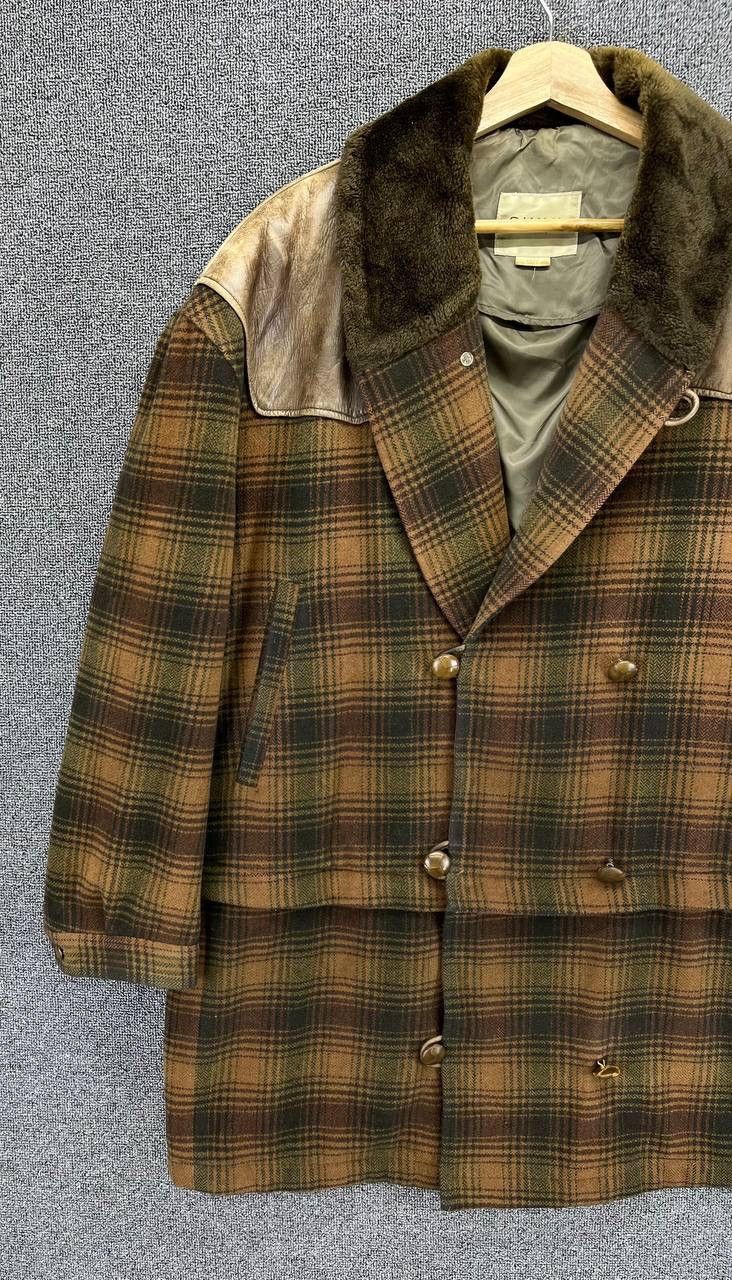 Japanese Brand Vintage Suivi Homme Shadow Plaid Jacket Size US L / EU 52-54 / 3 - 3 Thumbnail