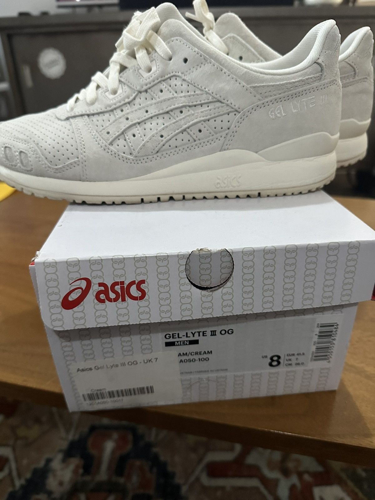 Asics Asics Gel-Lyte 3 OG - Cream Size US 8 / EU 41 - 6 Thumbnail