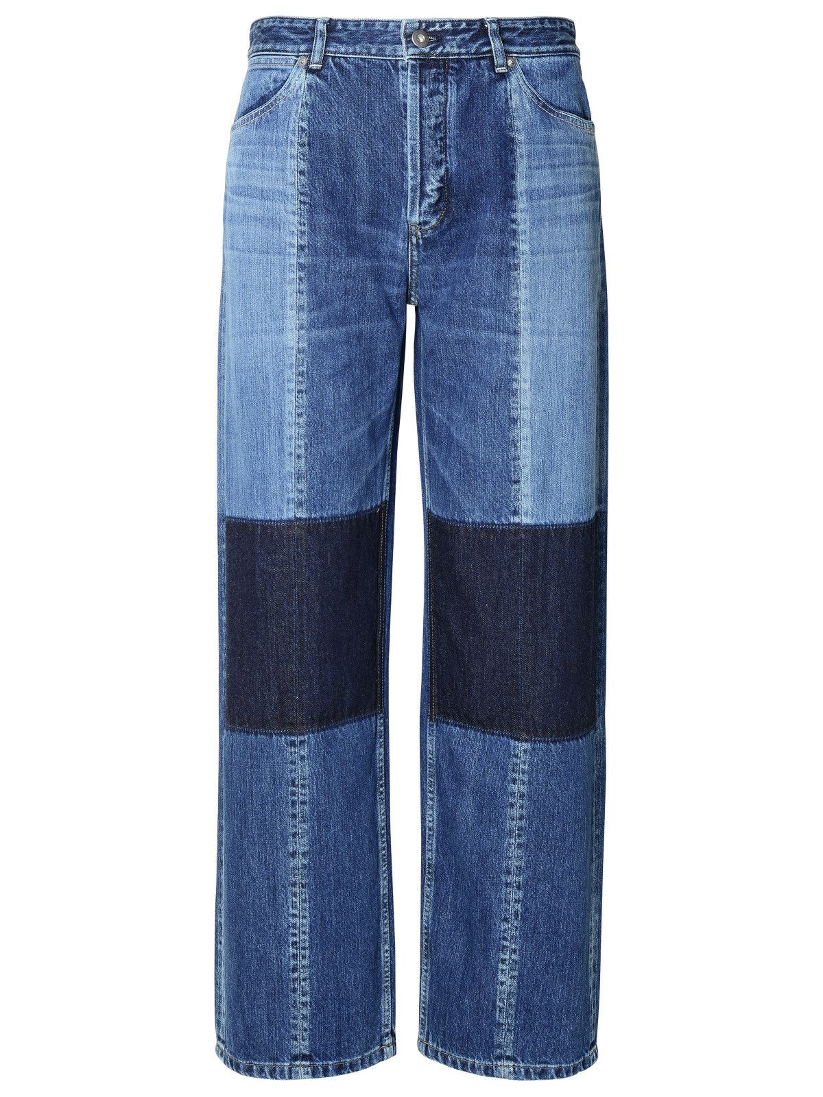 image of Jil Sander Blue Cotton Jeans, Women's (Size 26)