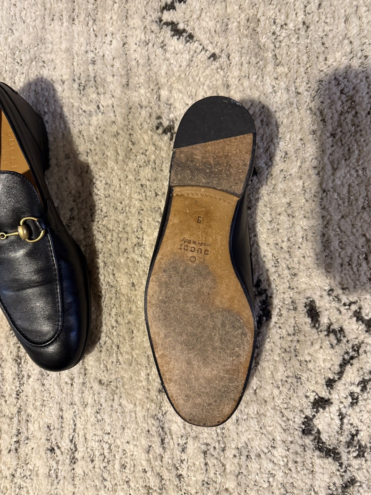 Gucci Gucci Horsebit Jordaan Loafer Size US 8 / EU 41 - 3 Thumbnail