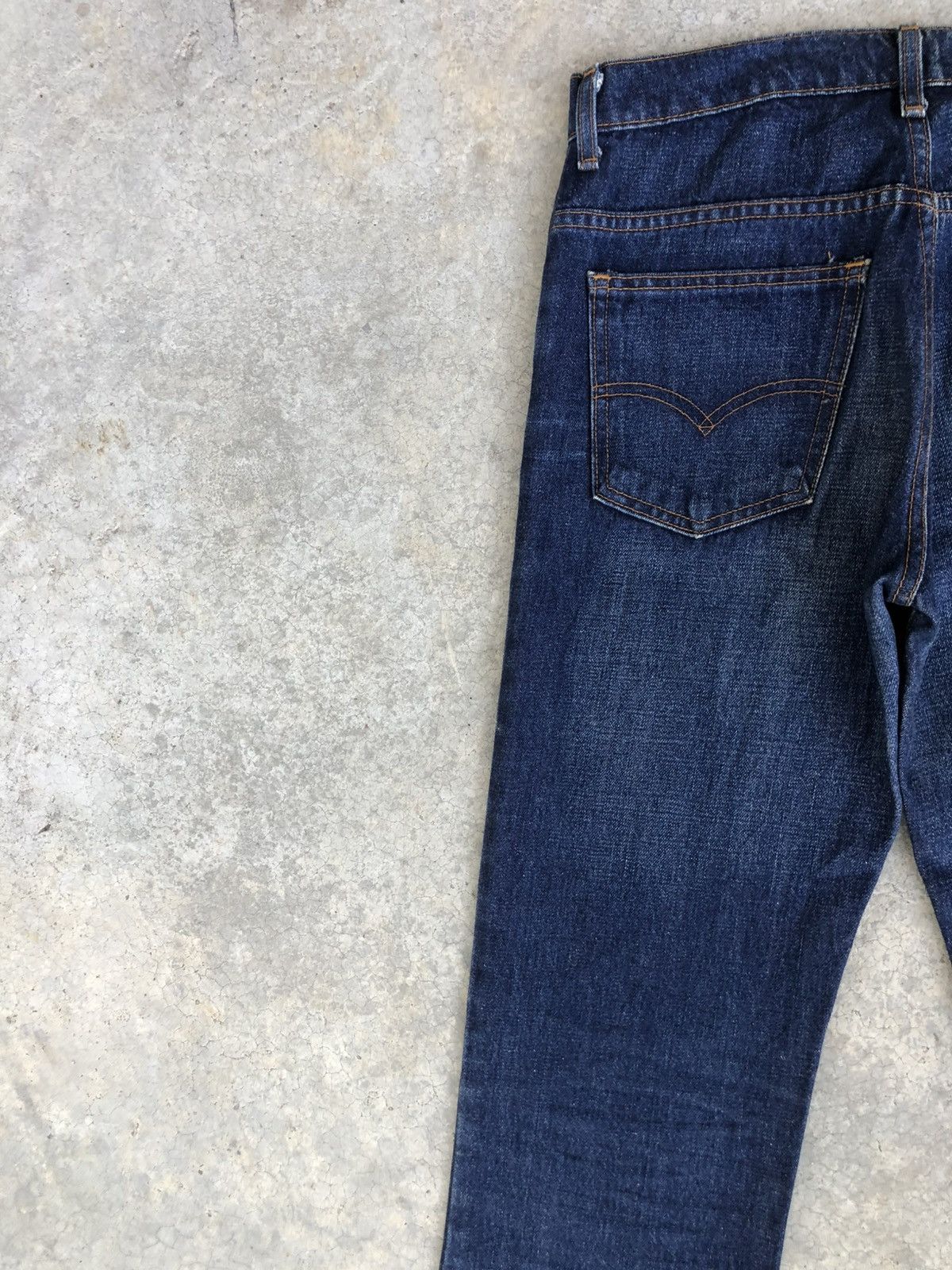 If Six Was Nine Flared Levi’s 646 Bell Bottom Bootcut Orange Tab Size US 29 - 9 Thumbnail