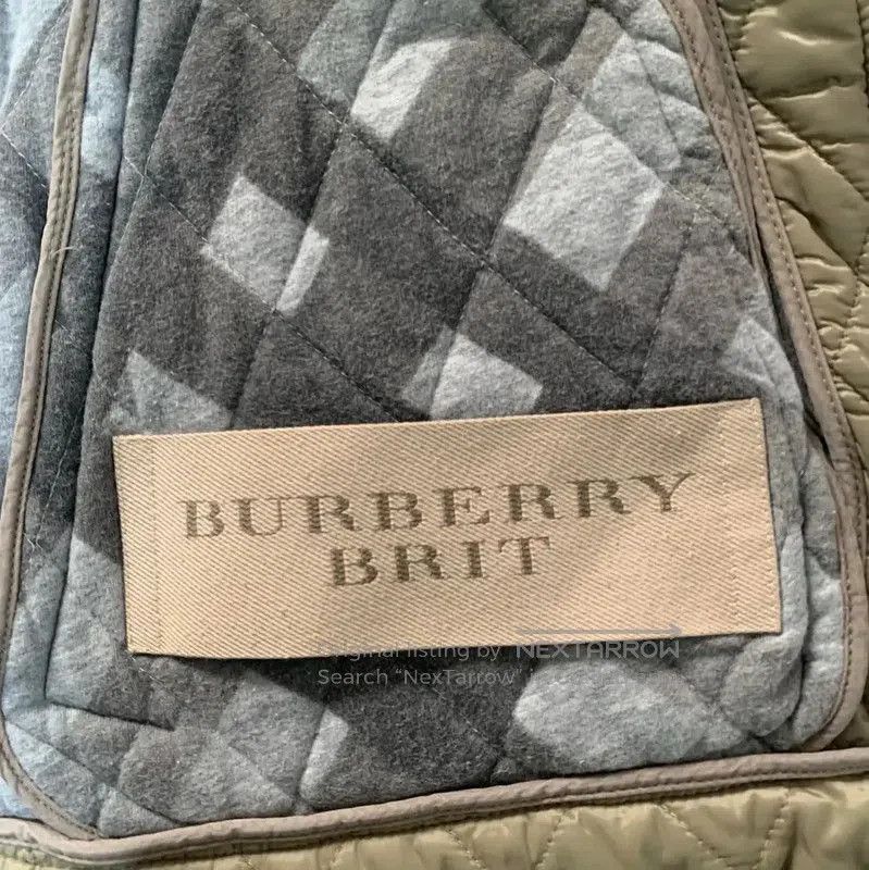 Burberry Burberry Green Quilted Women's Down Jacket. Size M / US 6-8 / IT 42-44 - 4 Thumbnail