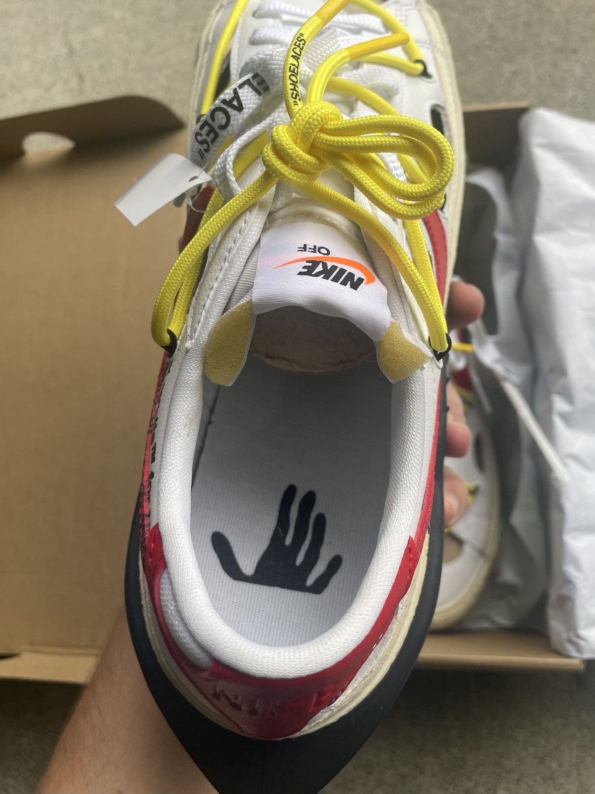 Nike × Off-White Off-White Nike Blaser Low Size US 10.5 / EU 43-44 - 7 Thumbnail