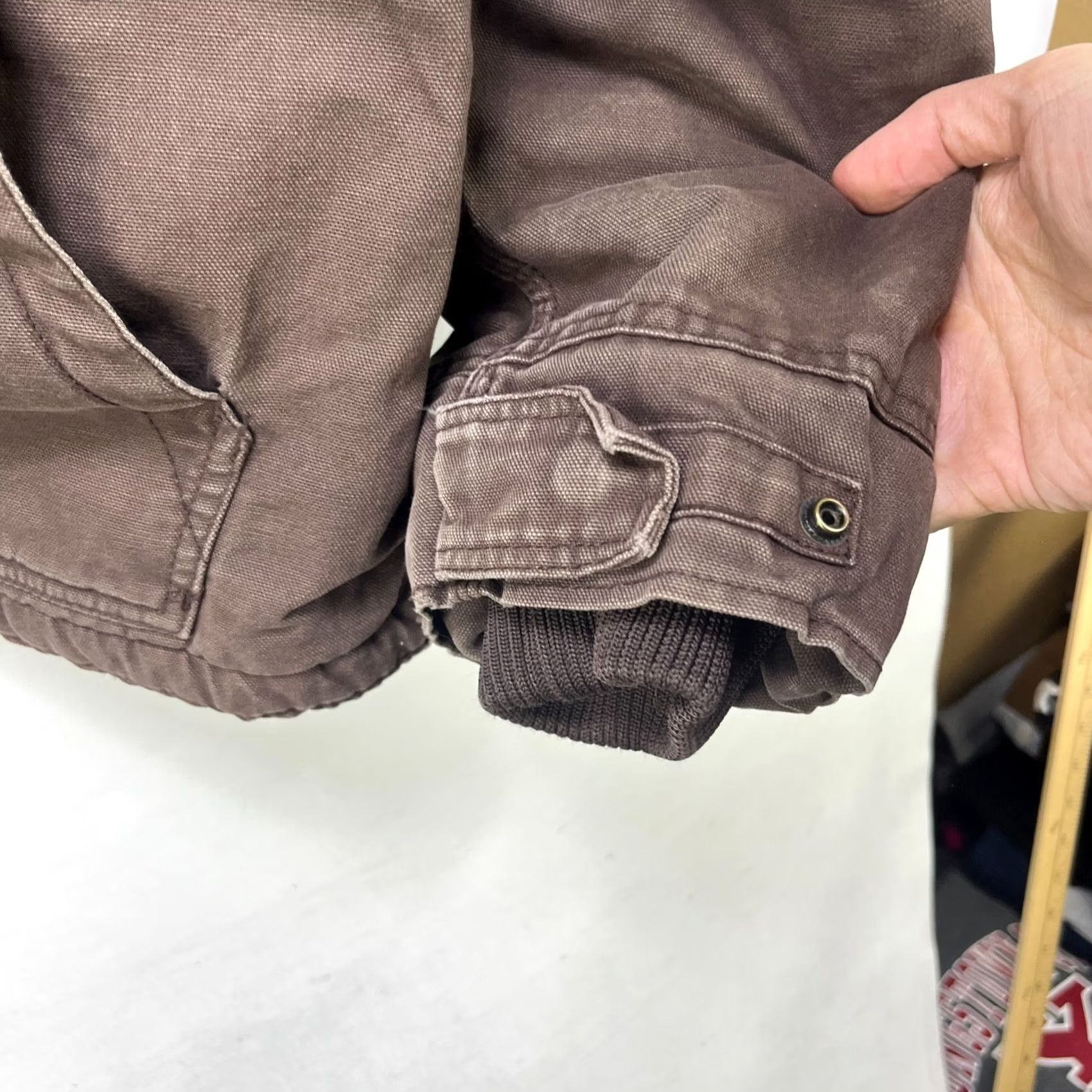 Dickies Vintage Dickies Sherpa Lined Hooded Jacket Large - Mid-Length - Brown Size US L / EU 52-54 / 3 - 6 Thumbnail