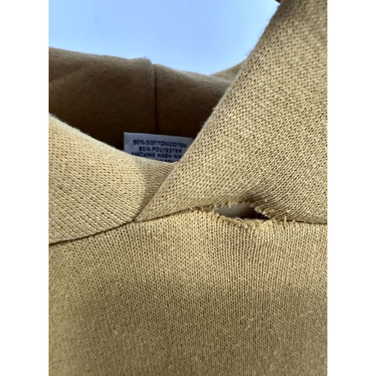 Russell Athletic VINTAGE Russell Athletic Hoodie Yellow XL Mens Sweatshirt Boxy Pullover Size US XL / EU 56 / 4 - 6 Thumbnail