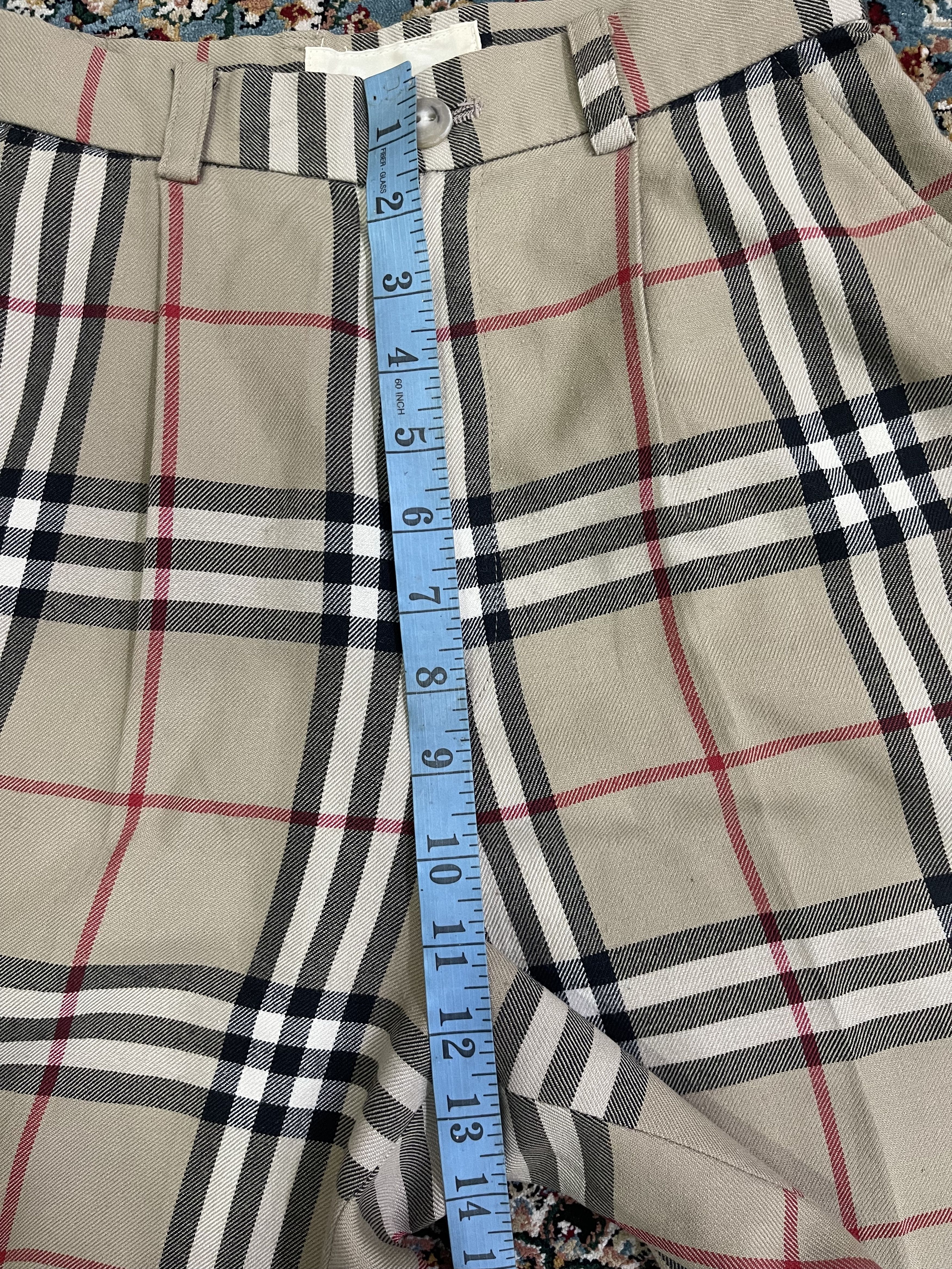 Vintage Hysteric Glamour High Waist Nova Checked Pant