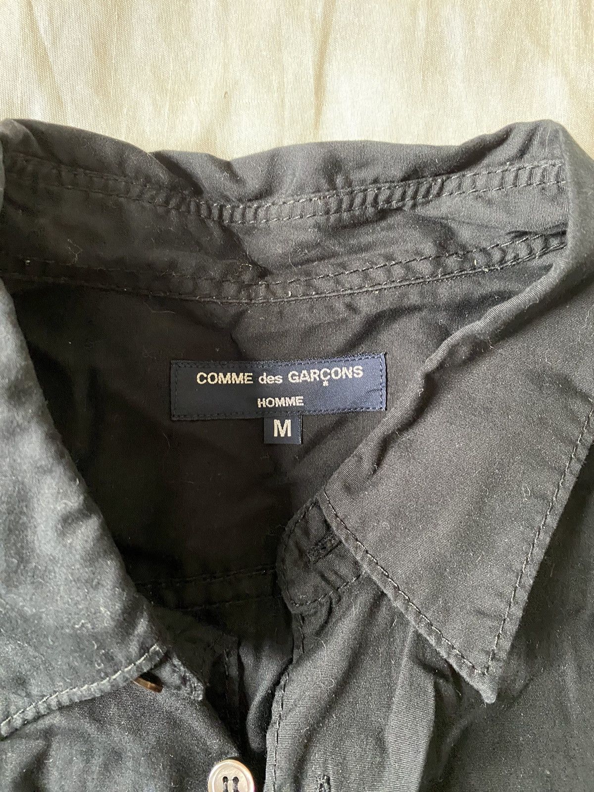 Comme des Garcons Homme COMME des GARÇONS HOME button down shirt Size US M / EU 48-50 / 2 - 2 Thumbnail