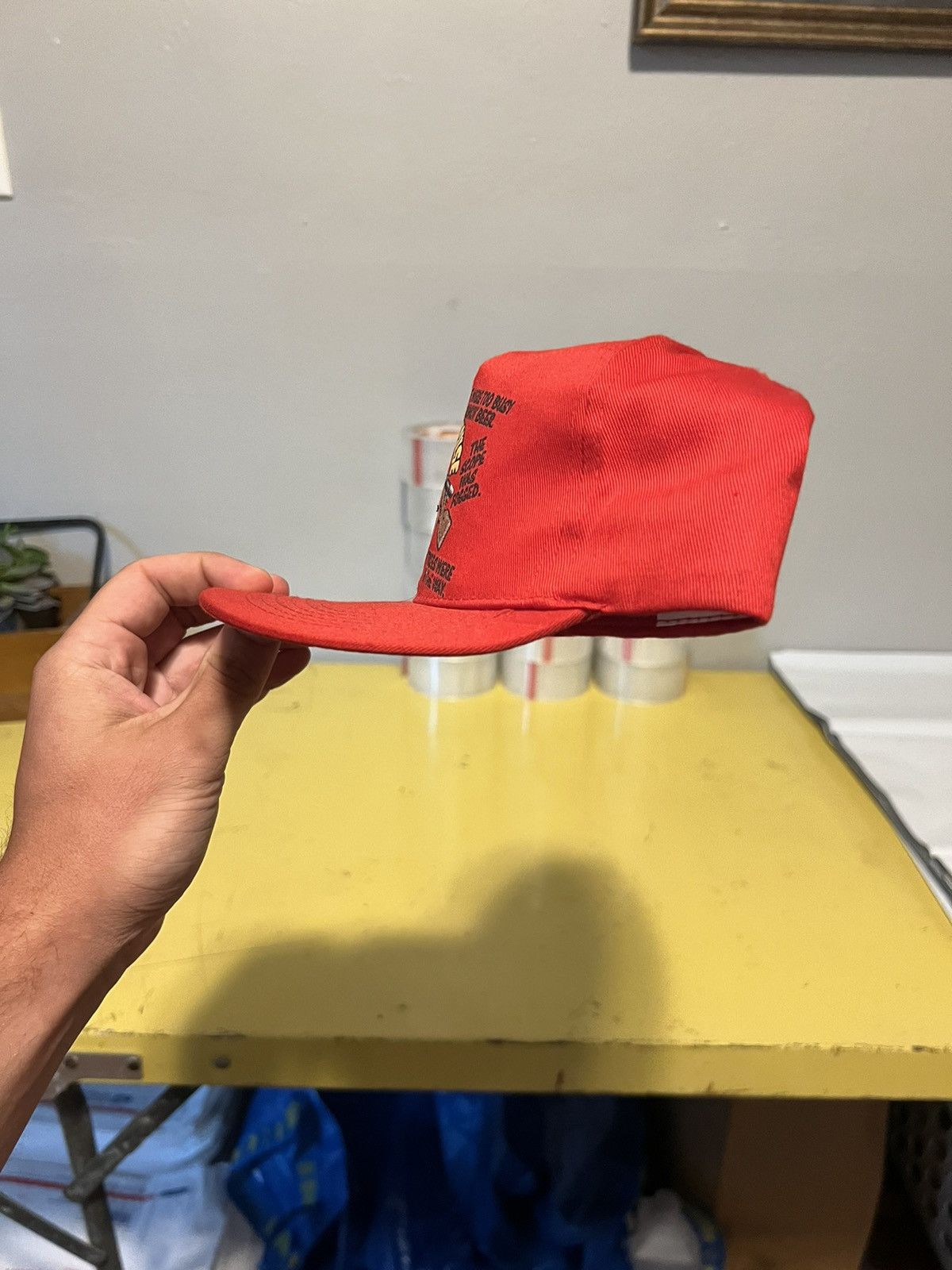 Vintage Vintage Trucker Hat Size ONE SIZE - 3 Thumbnail