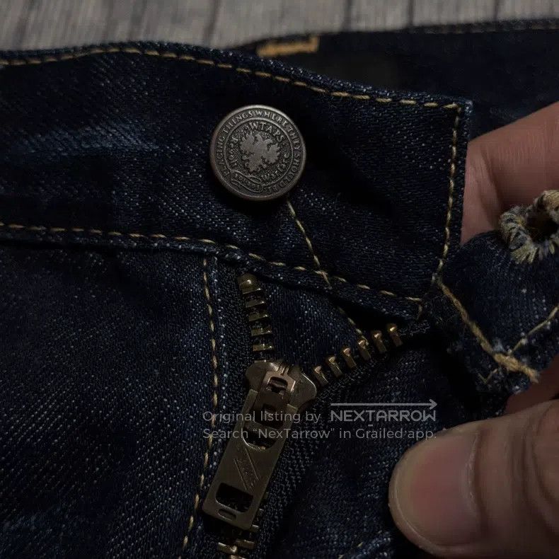 Wtaps Wtaps size M Color wash loose straight jeans Size US 38 / EU 54 - 4 Thumbnail