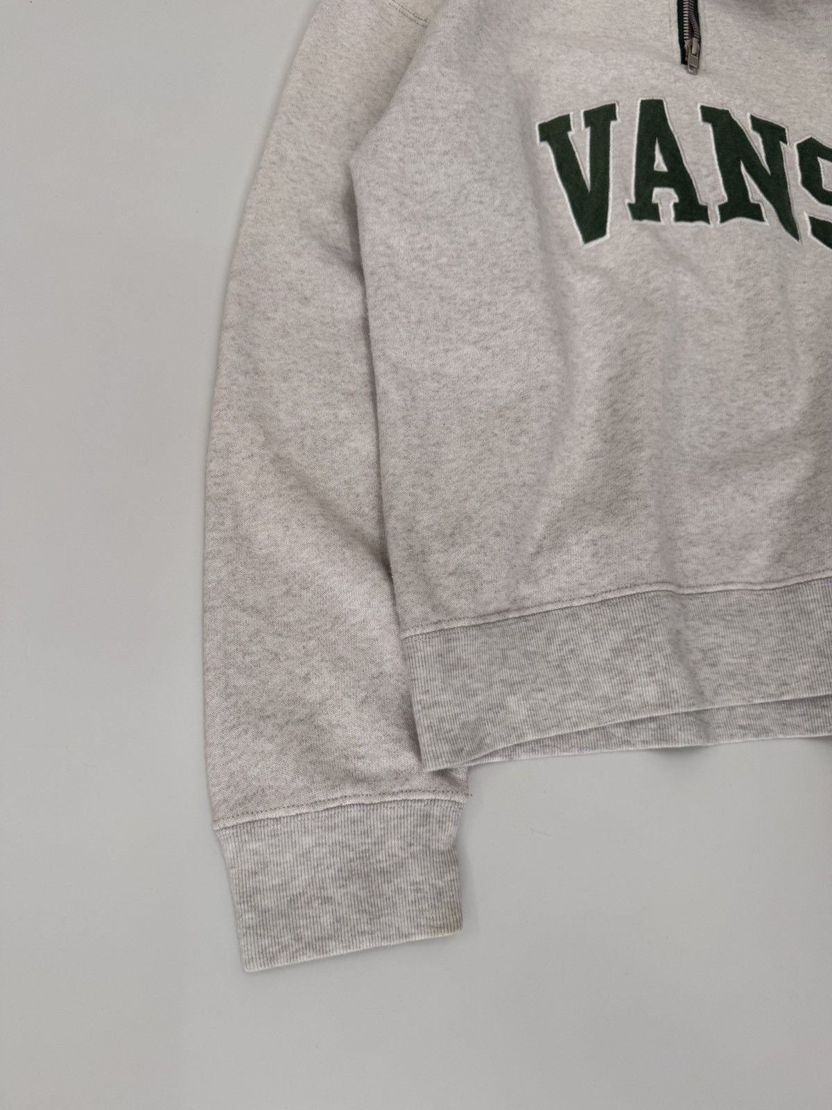 Vans 🔥 Vans Skateboard Streetwear Quarter Zip Sweatshirt Spellout Size US M / EU 48-50 / 2 - 3 Thumbnail