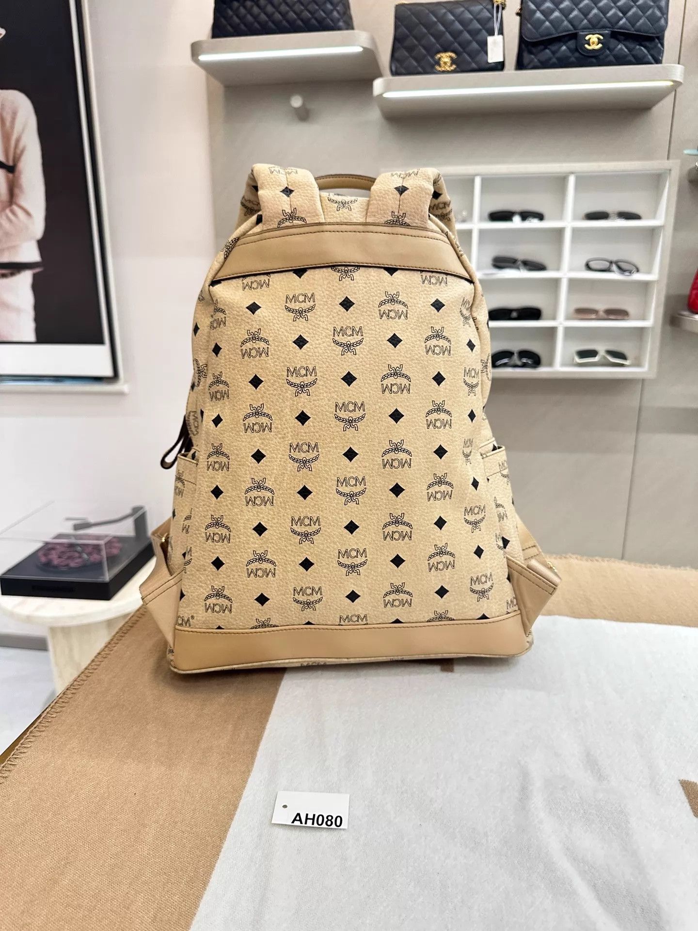 MCM MCM Classic Nail Medium Backpack 33x15x41 NM AH080 Size ONE SIZE - 6 Thumbnail