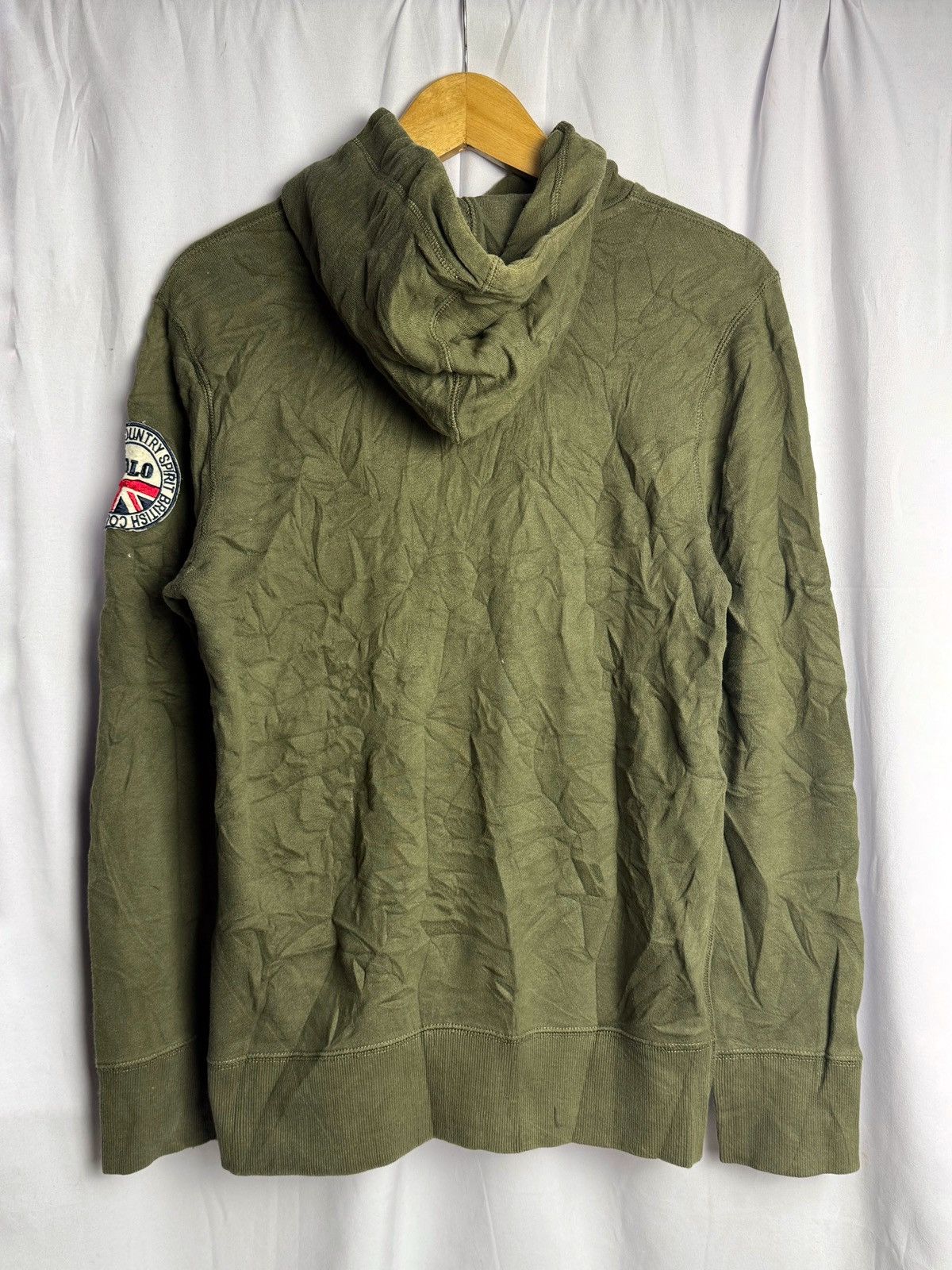 If Six Was Nine × Japanese Brand × Polo Ralph Lauren Polo British England Hoodie Size US M / EU 48-50 / 2 - 4 Thumbnail