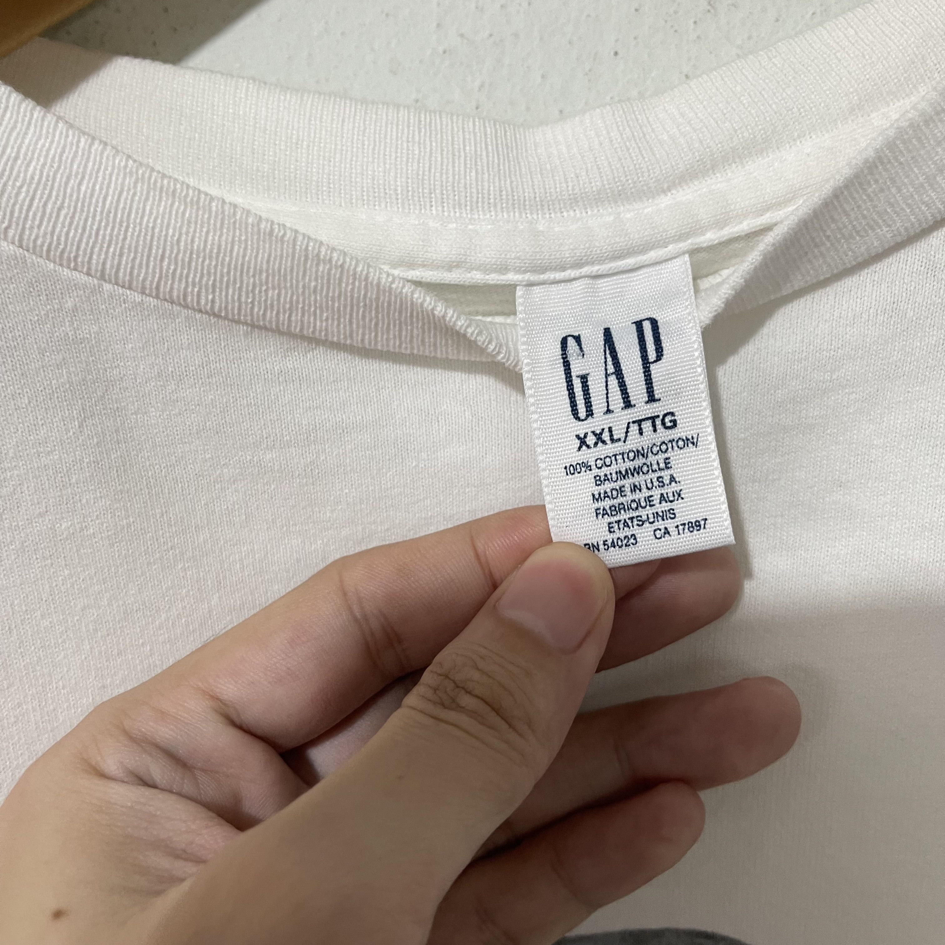 Gap Vintage 90s Gap Dog Graphic Crop Top Size XL / US 12-14 / IT 48-50 - 5 Thumbnail