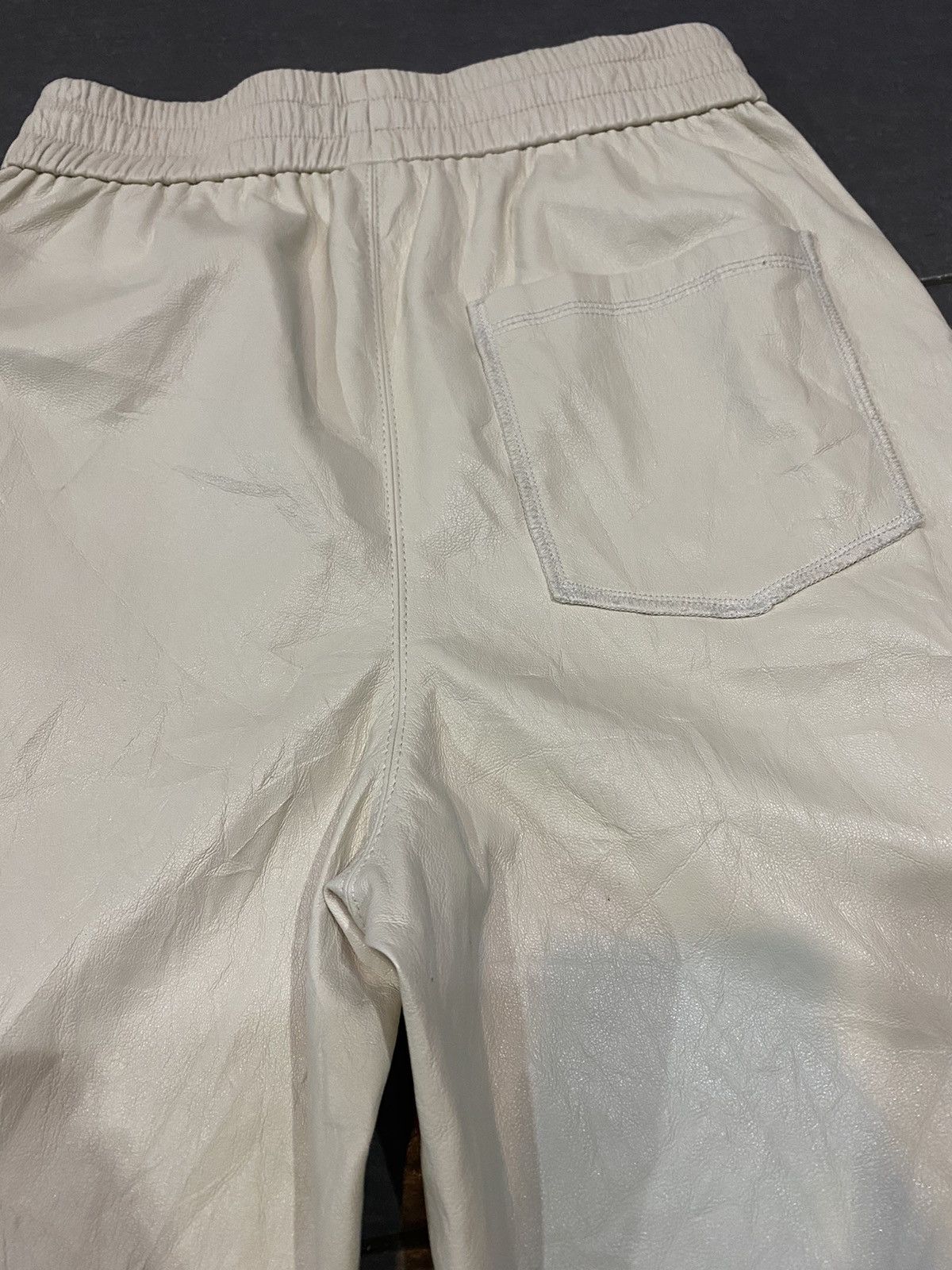 Leather × Nanushka NANUSHKA synthetic leather shorts pants unisex Size US 30 / EU 46 - 4 Thumbnail